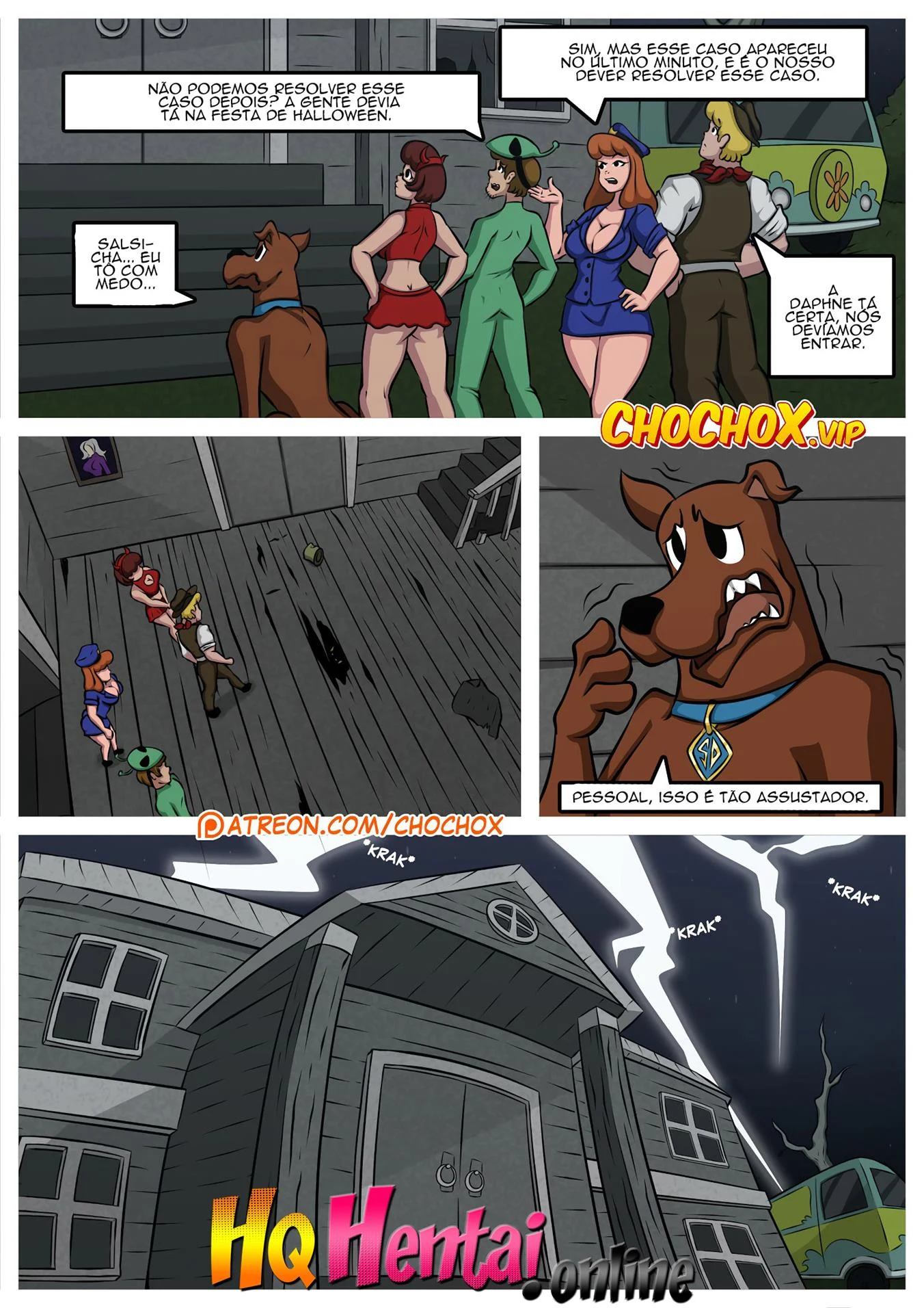 Scooby Doo – hentai sem censura – Português do Brasil