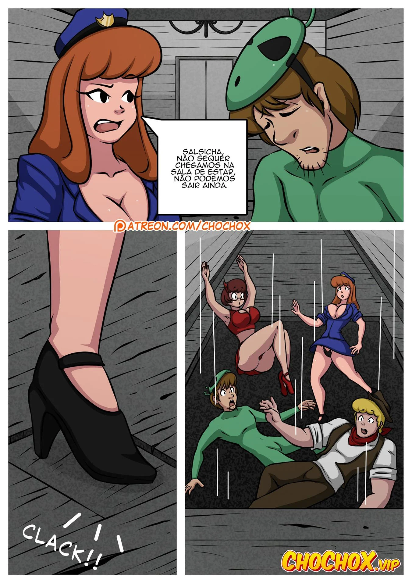 Scooby Doo – hentai sem censura – Português do Brasil