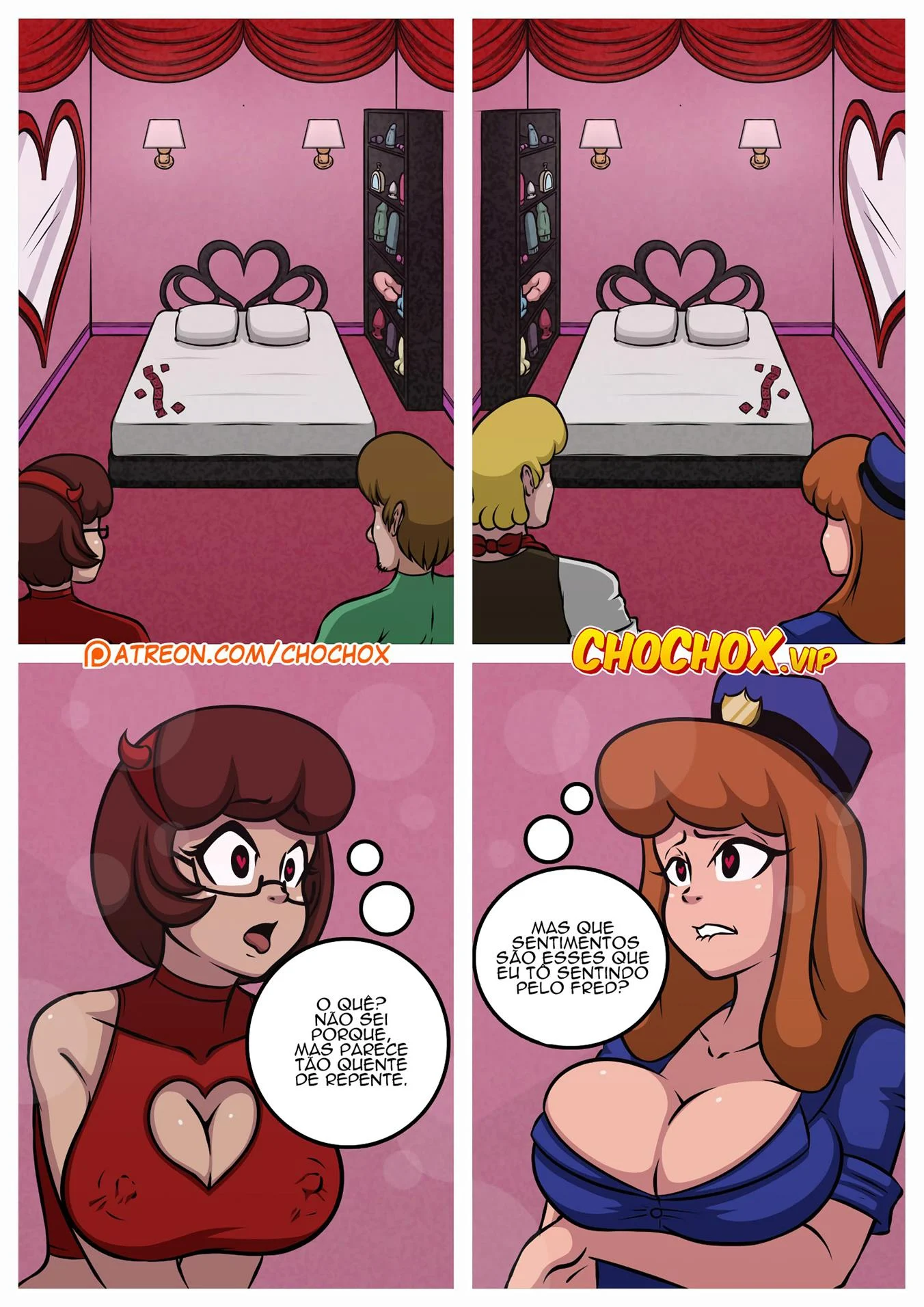 Scooby Doo – hentai sem censura – Português do Brasil