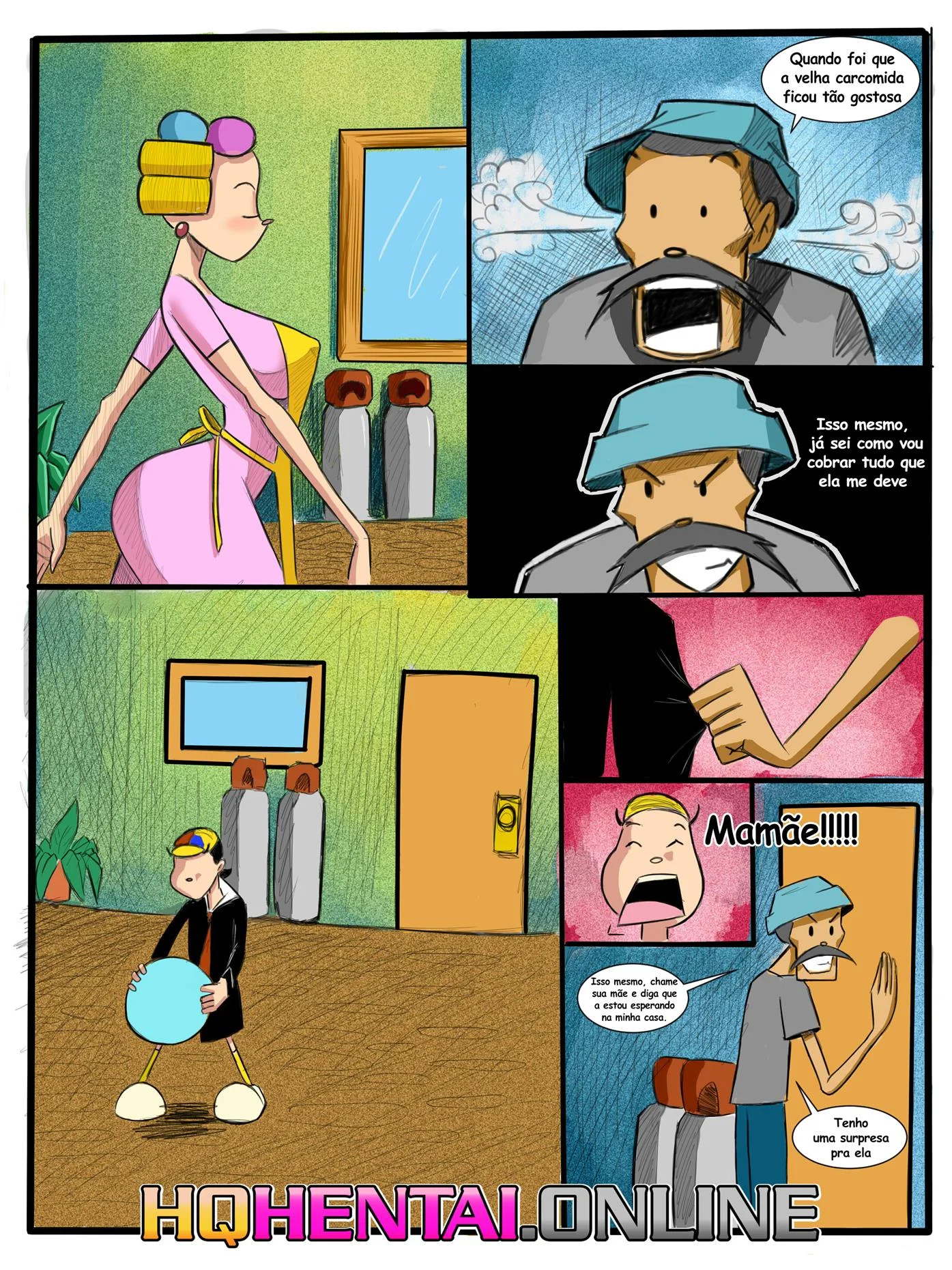 Se vingando da Dona Florinda – Chaves Hentai – Português do Brasil