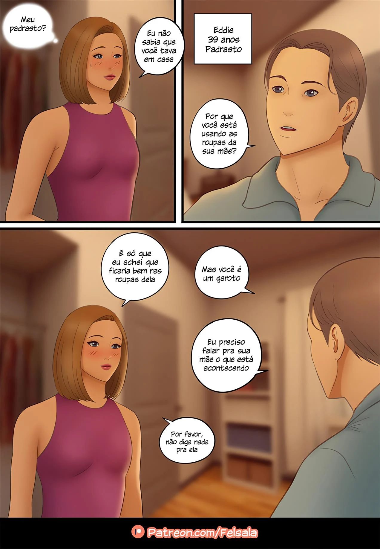 Seduzindo o padrasto – Boquete – PT-BR