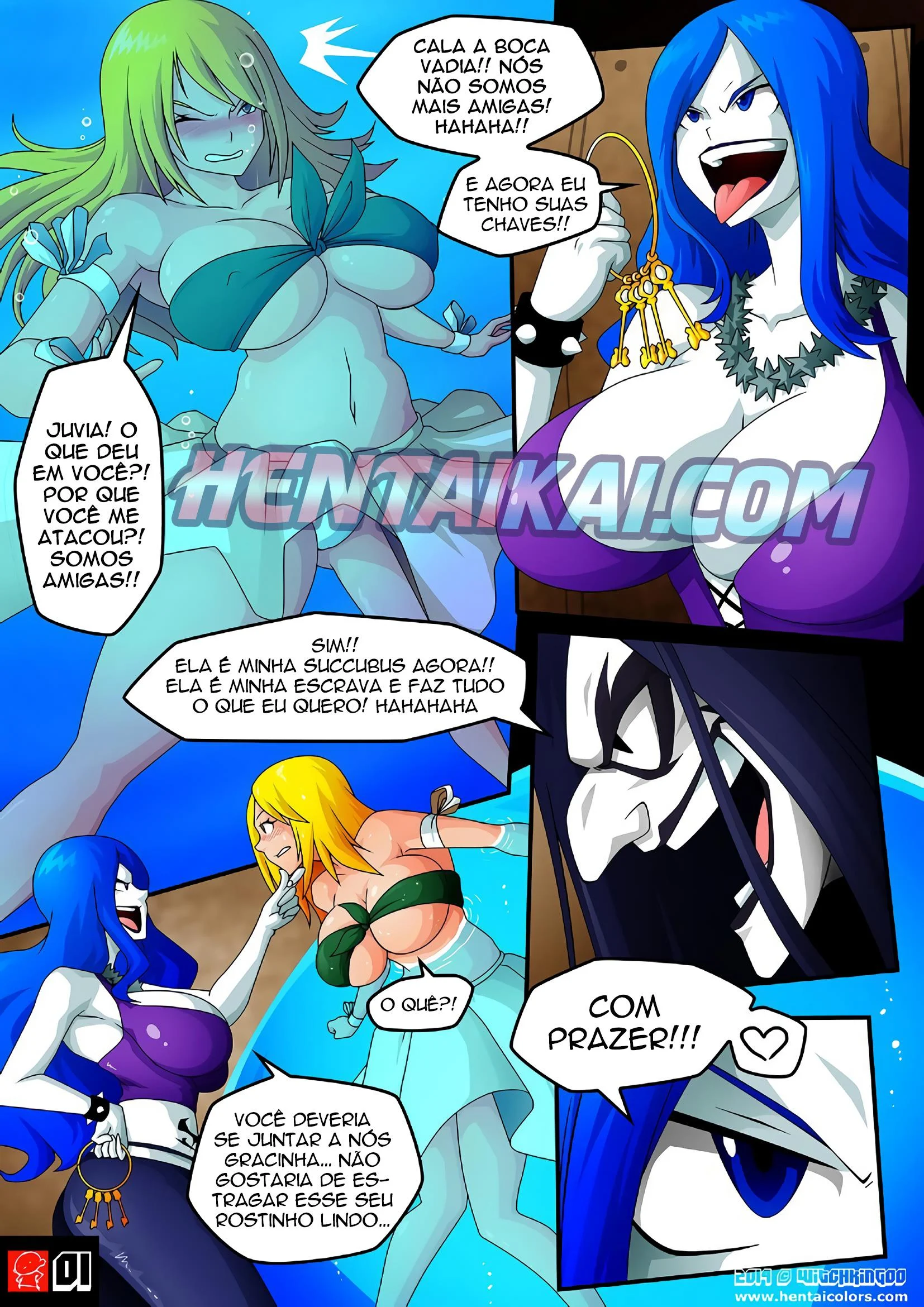 Seja Minha Succubus – Fairy Tail Hentai – Português Brasileiro