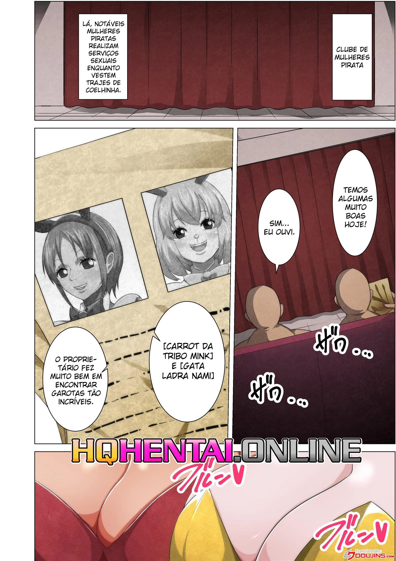 Serviço especial das coelhinhas – Ahegao – Versão PT-BR