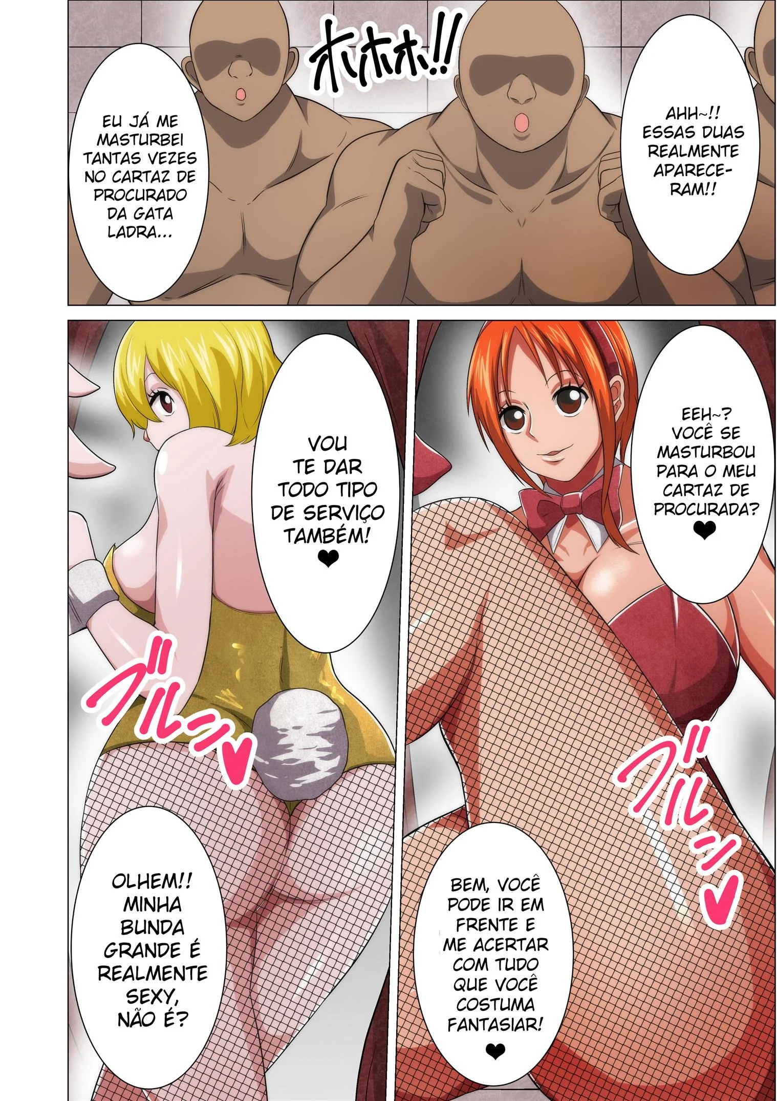 Serviço especial das coelhinhas – Ahegao – Versão PT-BR