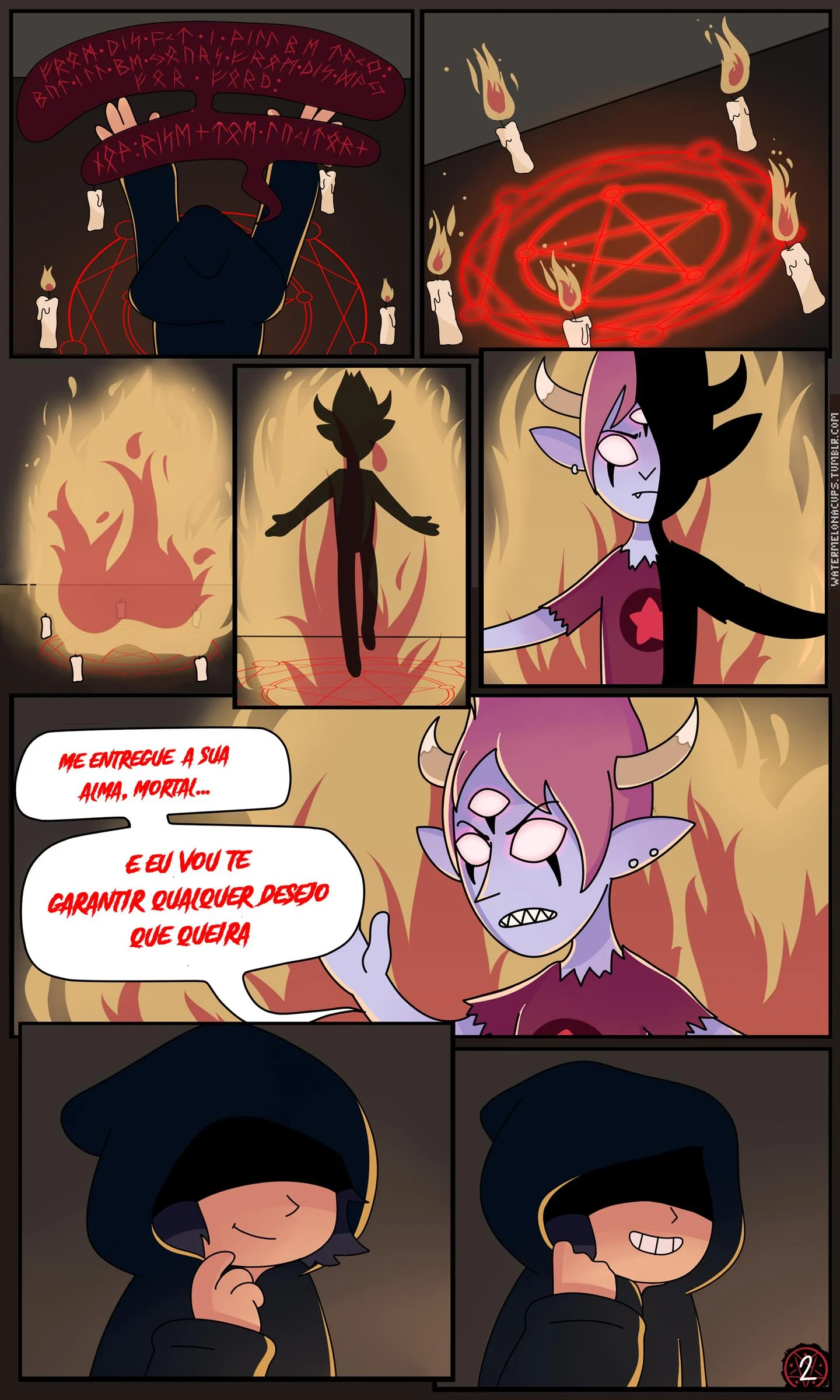 Seu desejo é uma ordem – Novinha – Versão PT-BR