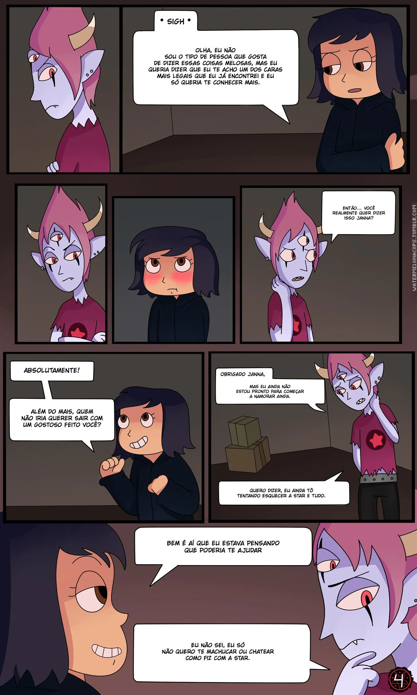 Seu desejo é uma ordem – Novinha – Versão PT-BR