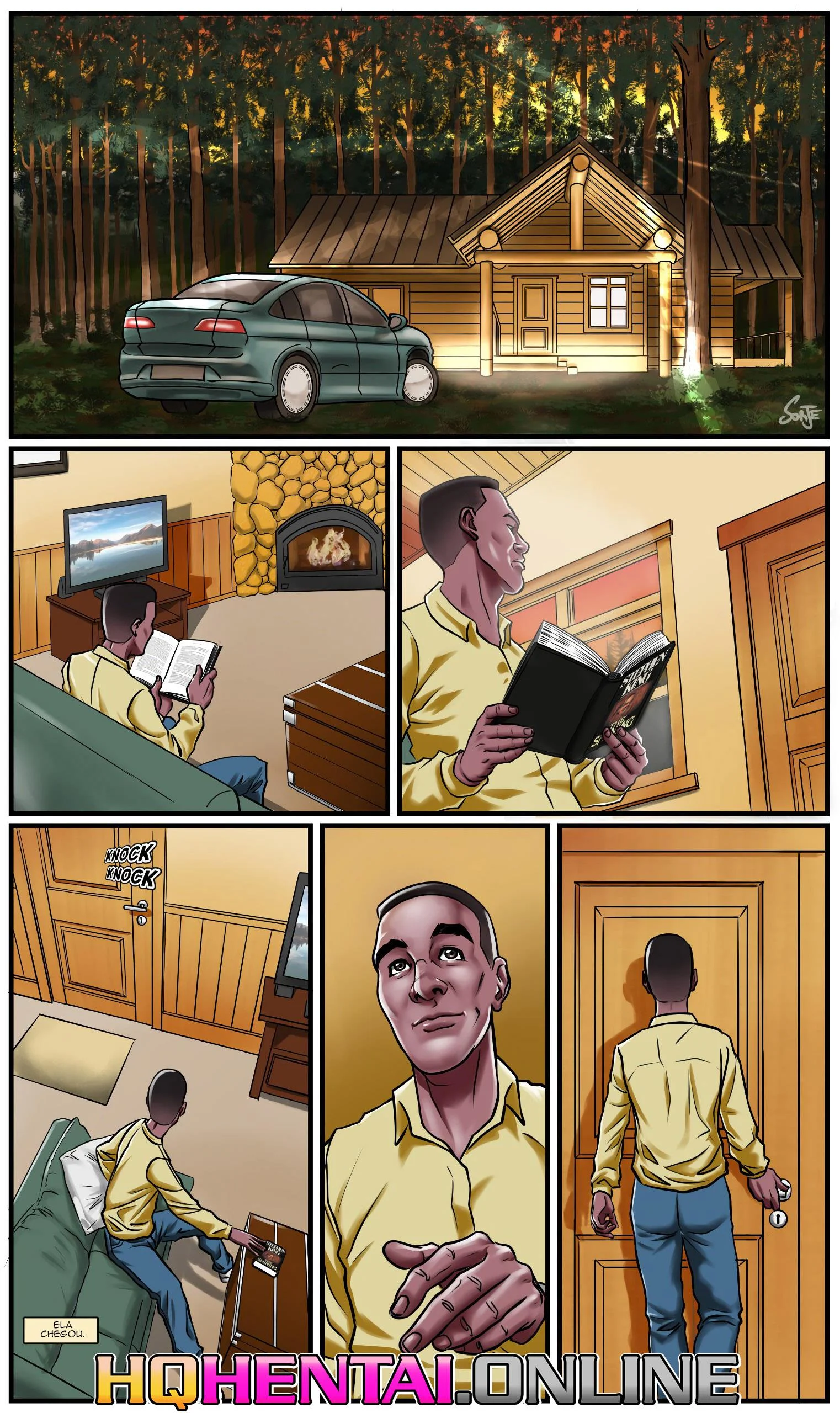 Sexo com as irmãs safadas na cabana – Incesto – PT-BR