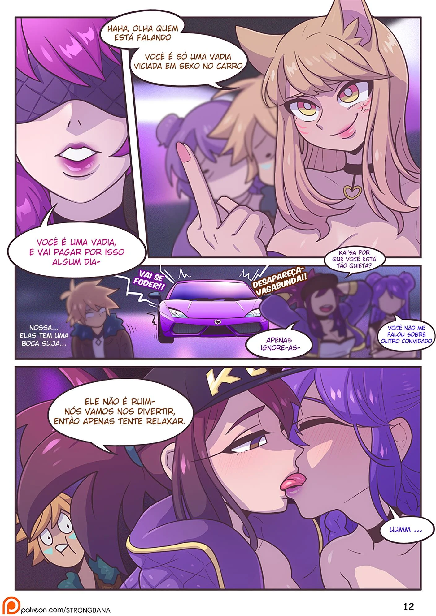 Sexo com K/DA depois do show – Cartoon – Sexo em Desenho