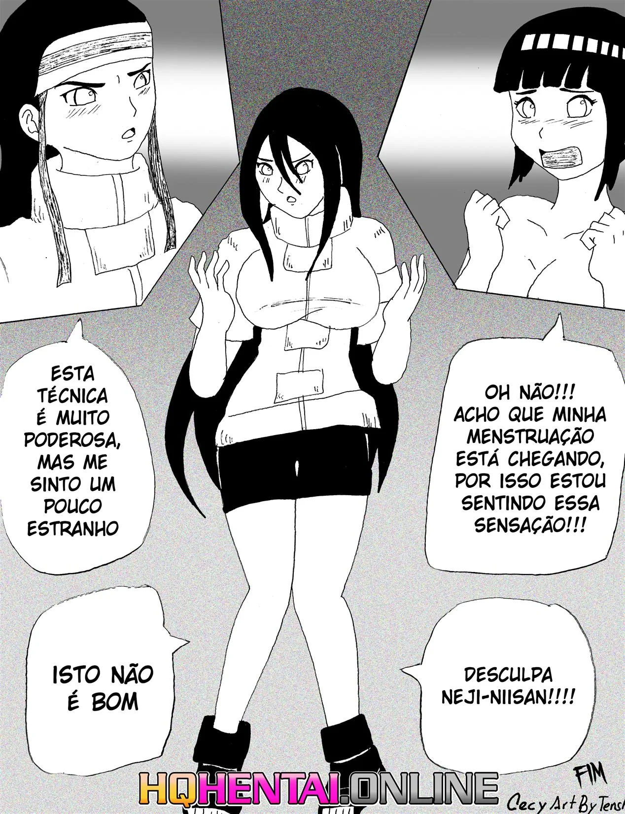 Sexo dos Hyugas 2 – HQ Hentai – Desenho de Sexo