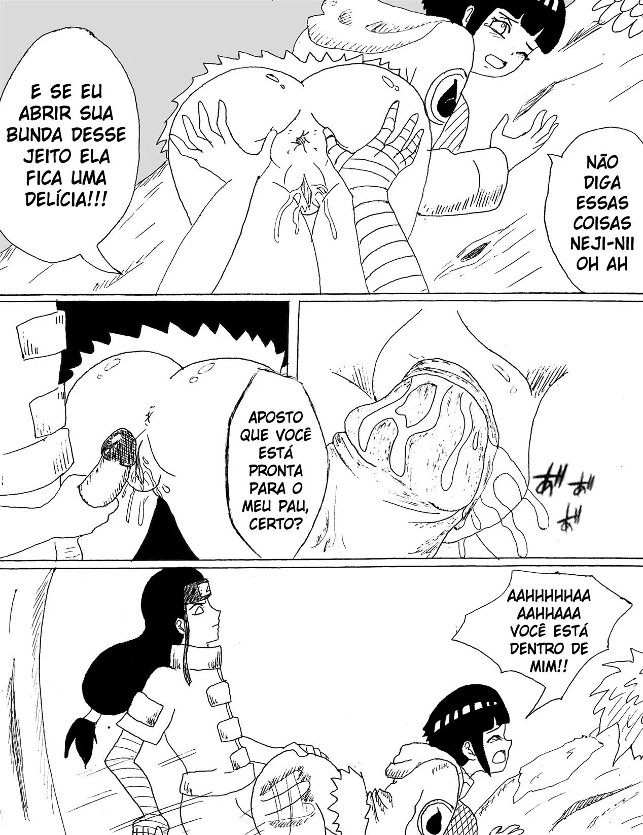 Sexo dos Hyugas – Incesto – PT-BR