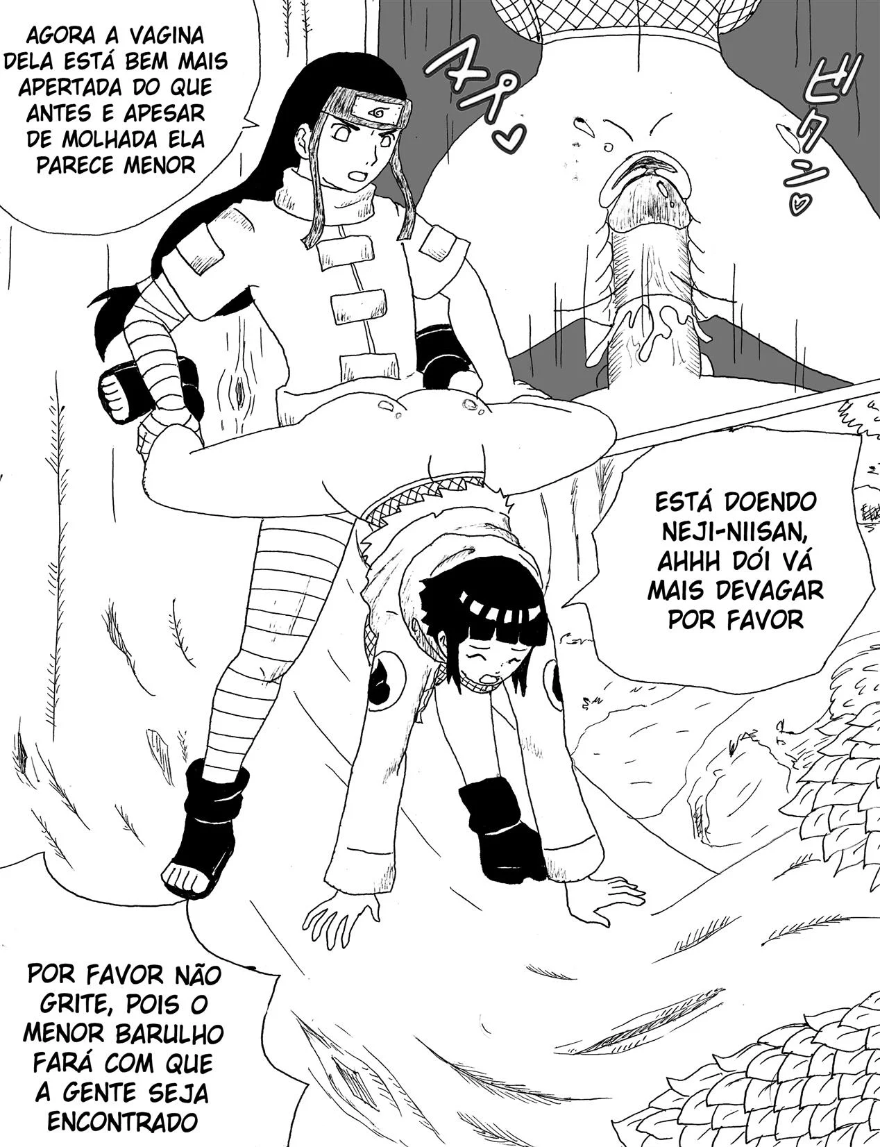 Sexo dos Hyugas – Incesto – PT-BR