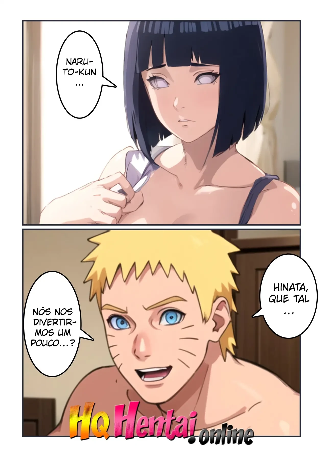 Sexo Quente com Hinata – Gozando Dentro – HQ em Português