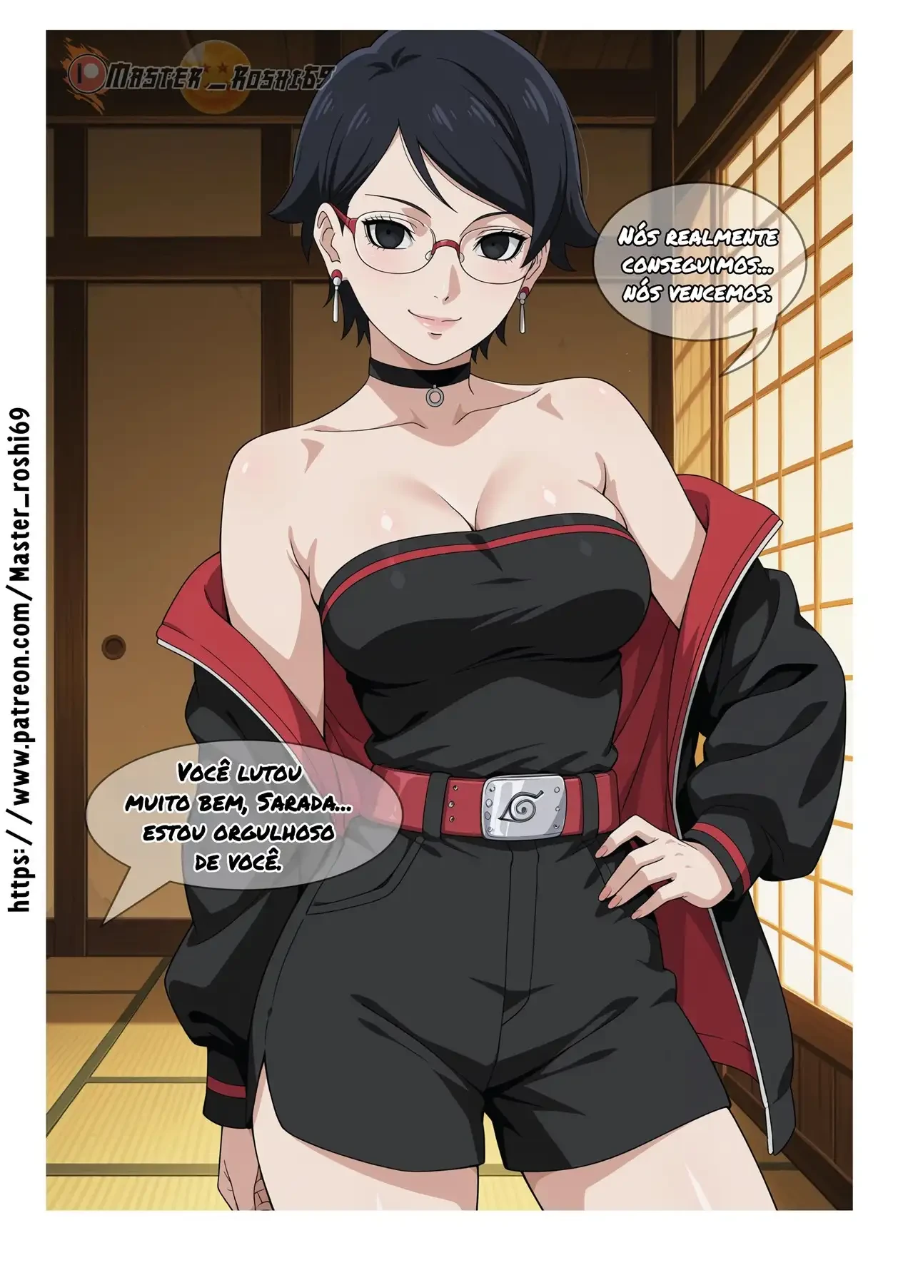 Sexo Quente com Sarada – Sarada Hentai – Sexo em Desenho