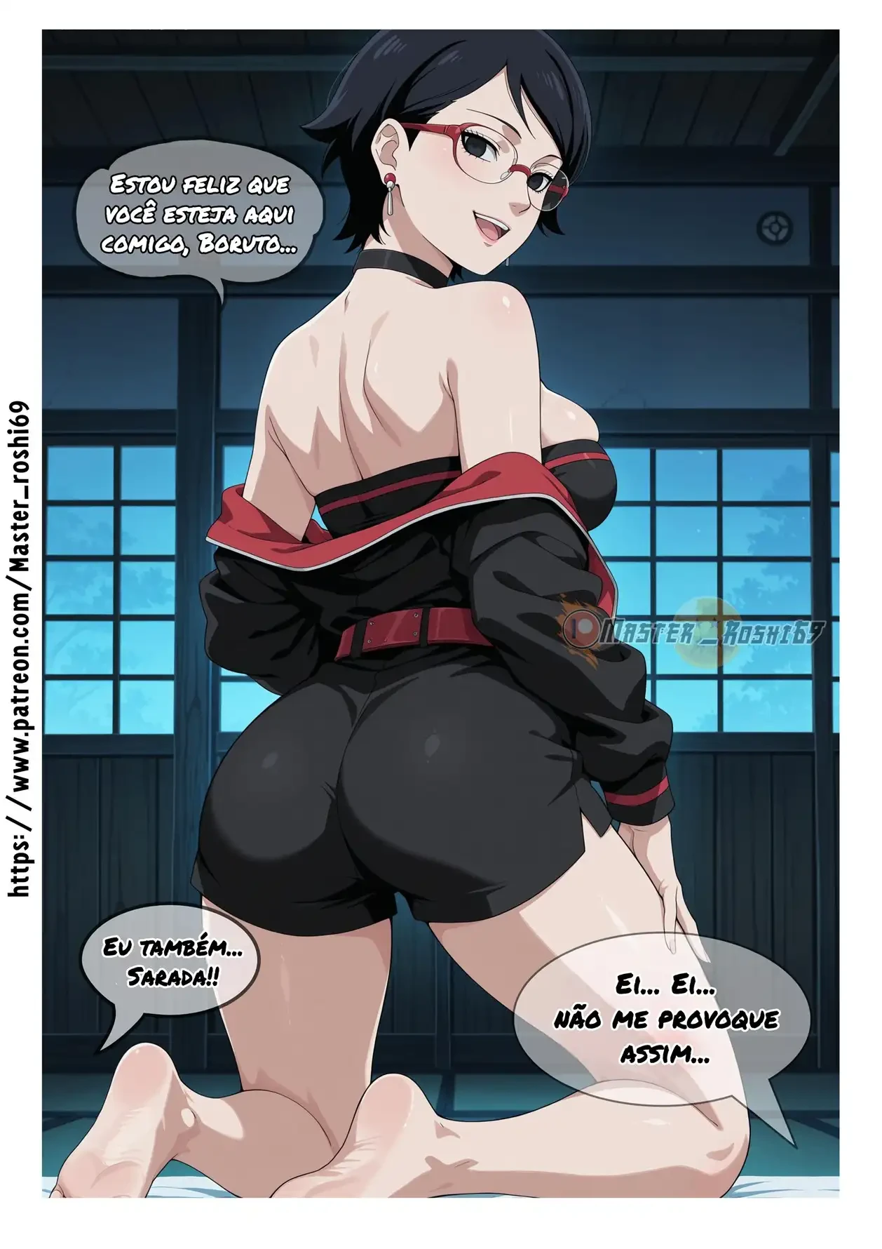 Sexo Quente com Sarada – Sarada Hentai – Sexo em Desenho