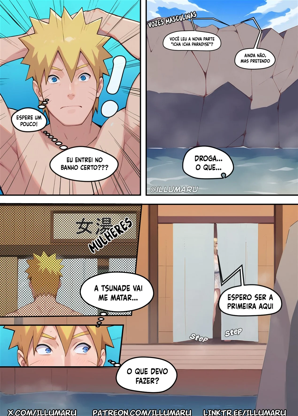 Sexo Quente nas Fontes Termais – Naruto Hentai – Sexo em Desenho Sexo Quente nas Fontes Termais – Naruto Hentai – Sexo em Desenho