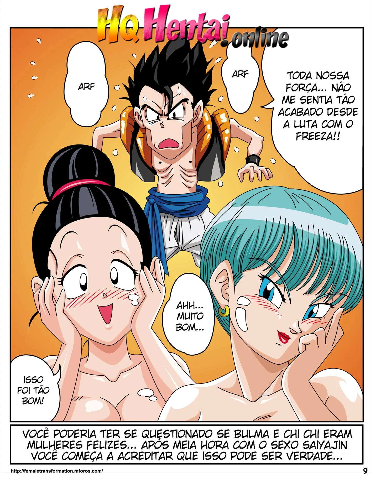 Sexo Saiyajin – Bombado – Português Brasileiro