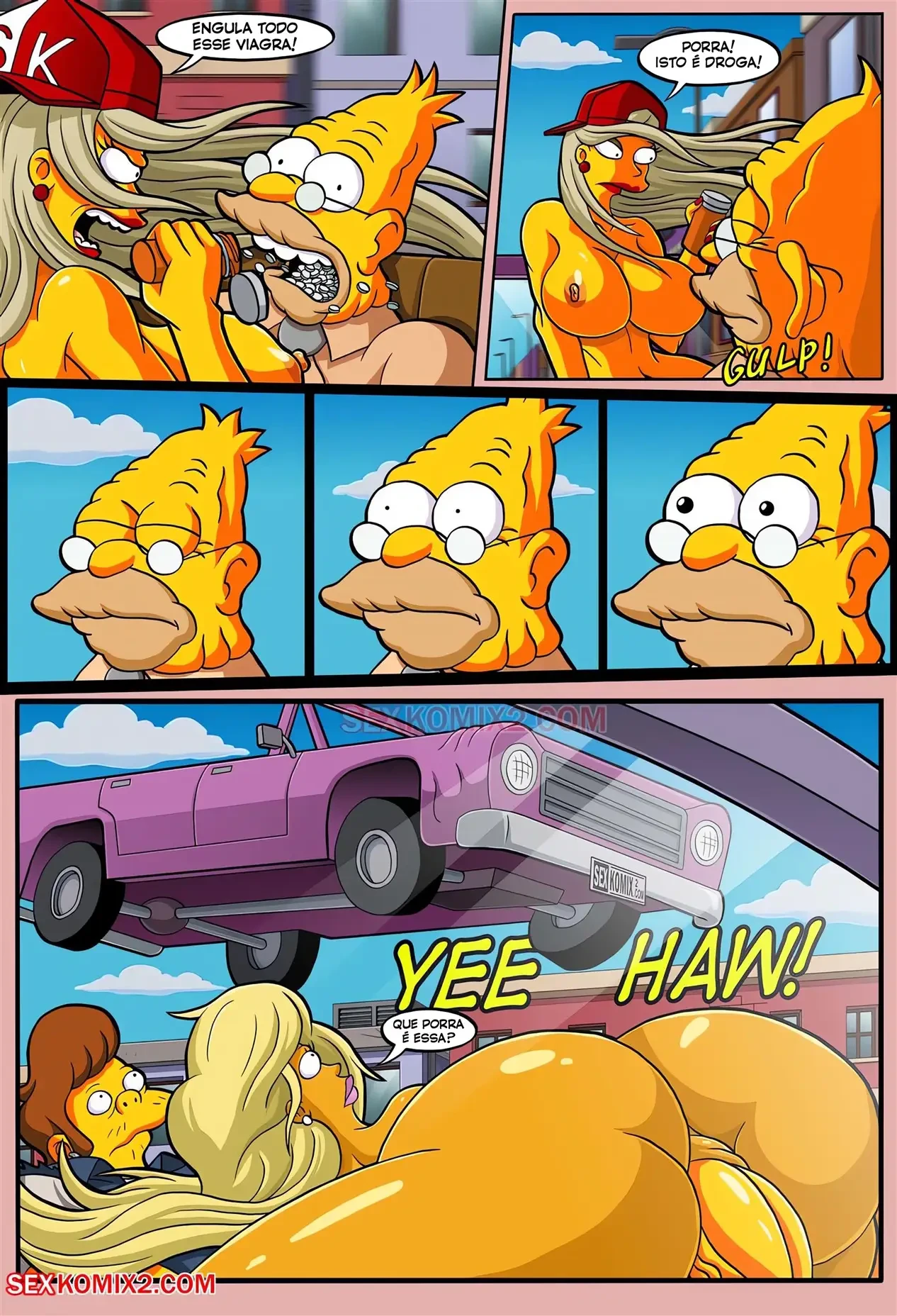 Sexo Sobre Rodas – Cartoon – Desenho de Sexo Sexo Sobre Rodas – Cartoon – Desenho de Sexo