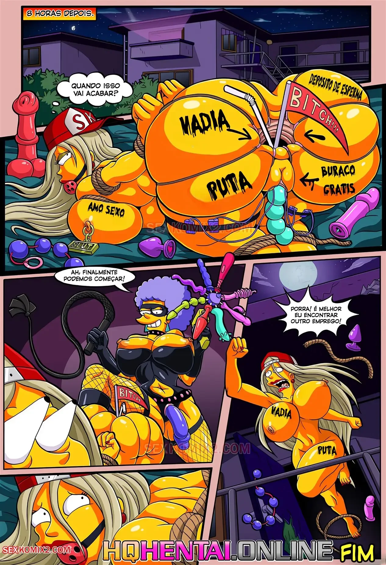 Sexo Sobre Rodas &ndash; Cartoon &ndash; Desenho de Sexo