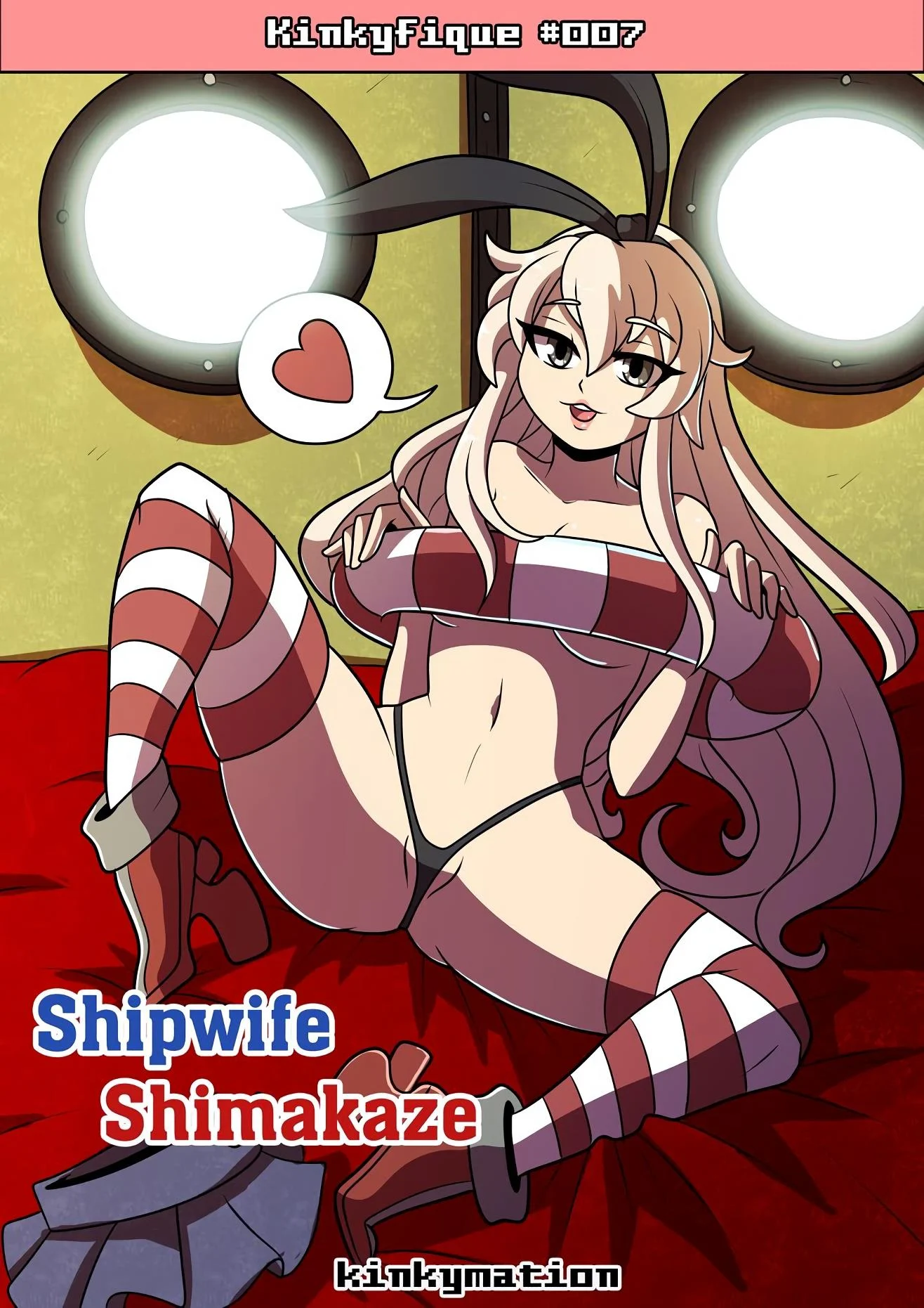 Shimakaze a esposa navio – Ahegao – HQ em Português