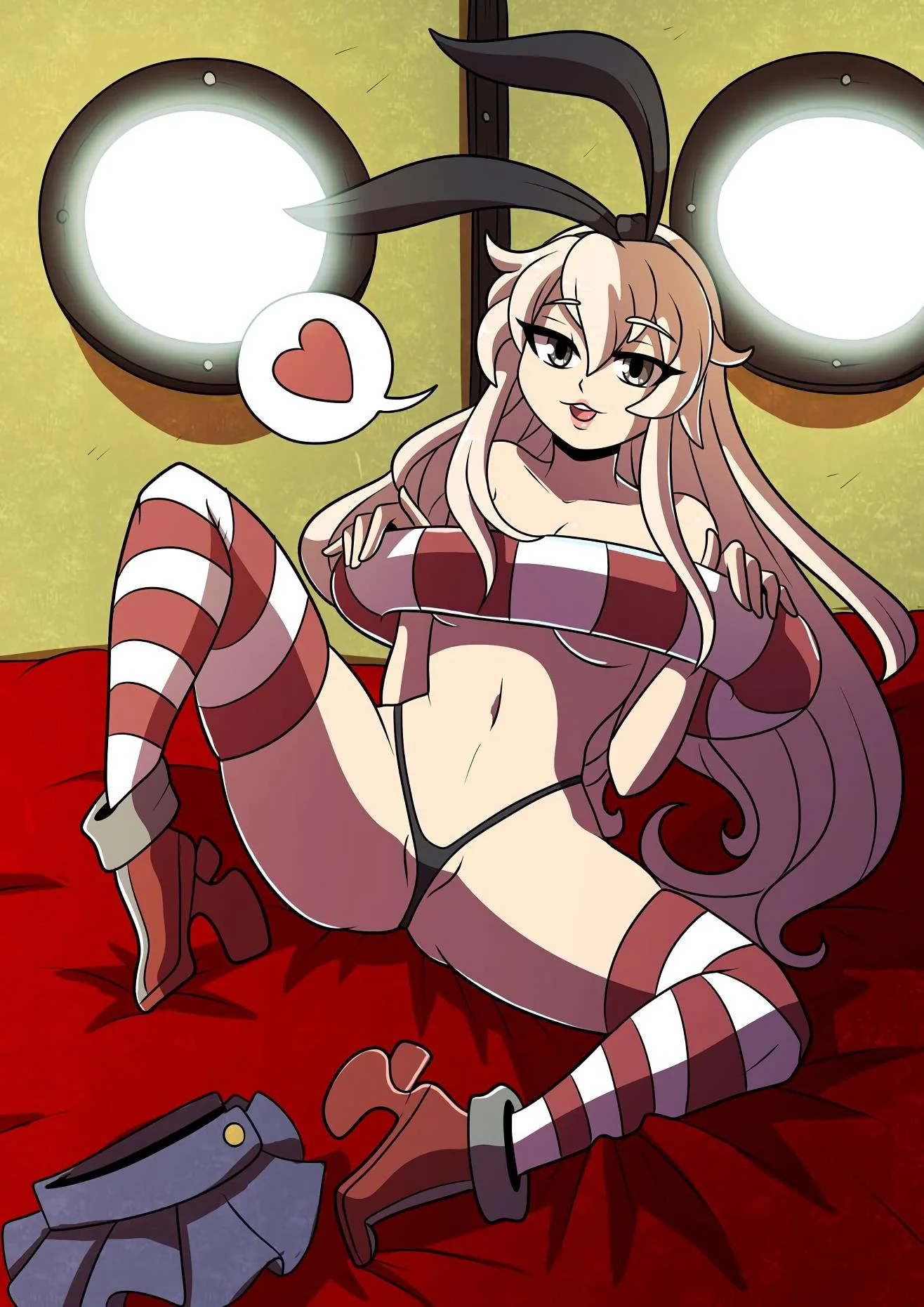 Shimakaze a esposa navio – Ahegao – HQ em Português