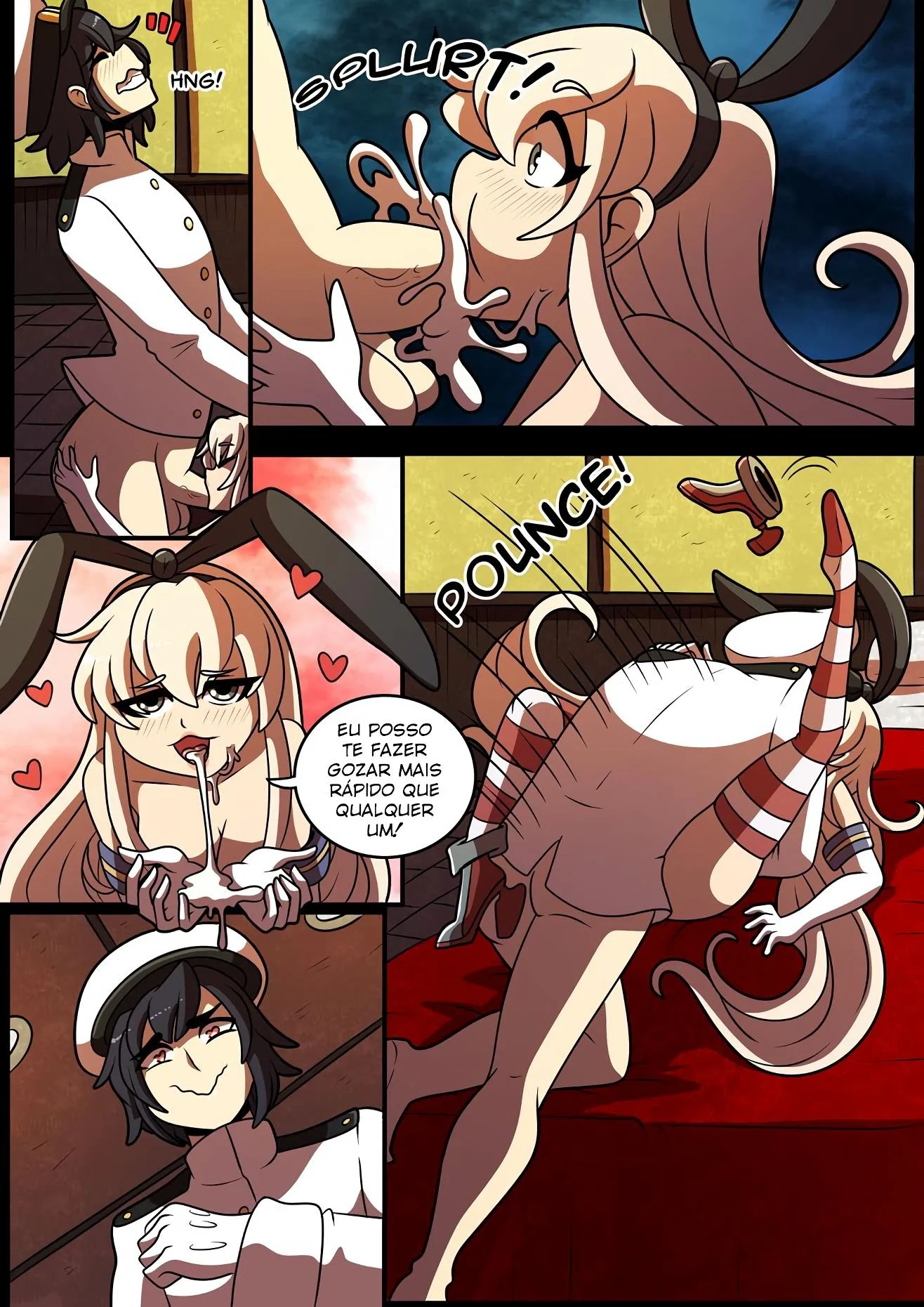 Shimakaze a esposa navio – Ahegao – HQ em Português