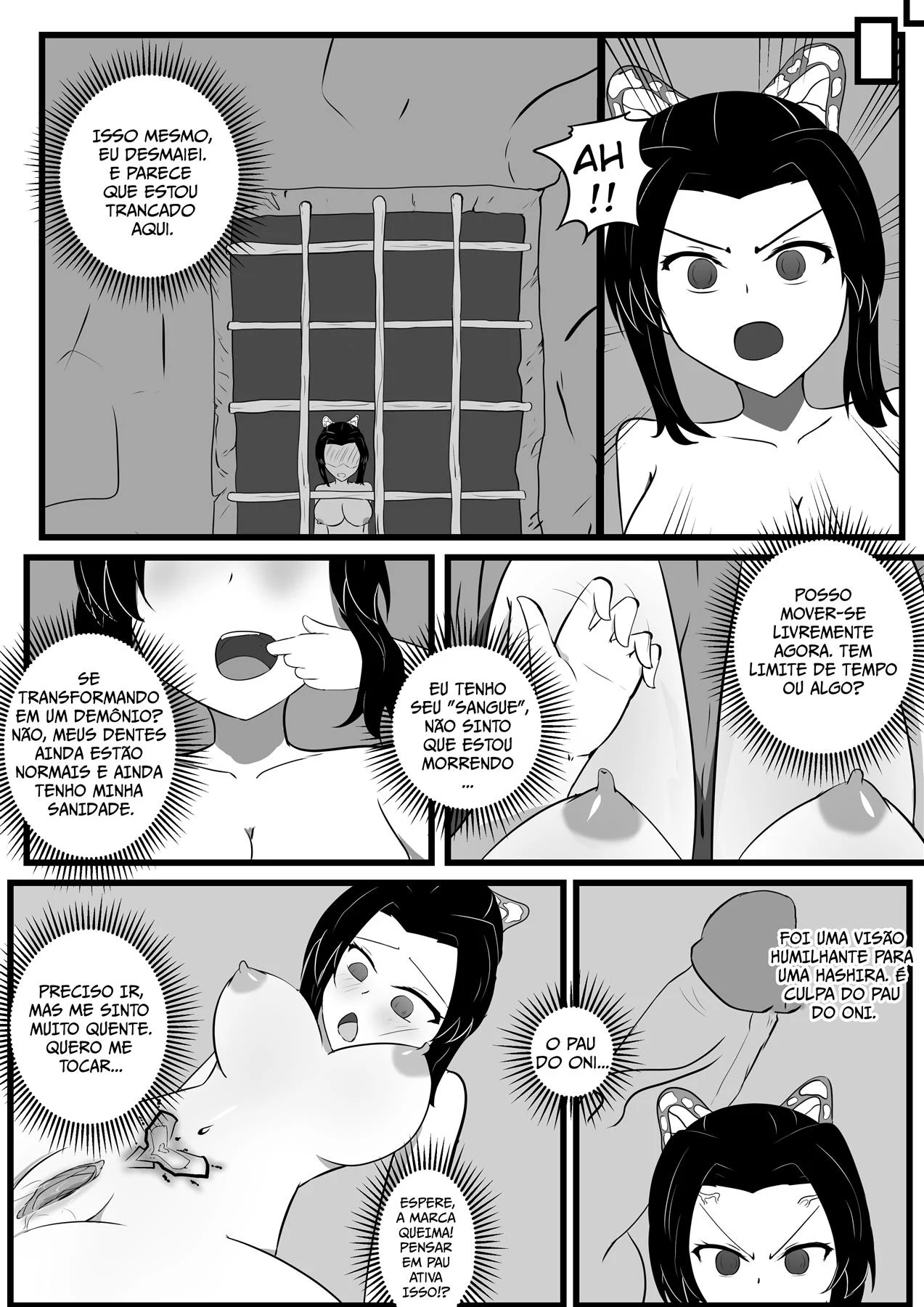 Shinobu Contra o Demônio Pervertido – Hentai – Versão Nacional