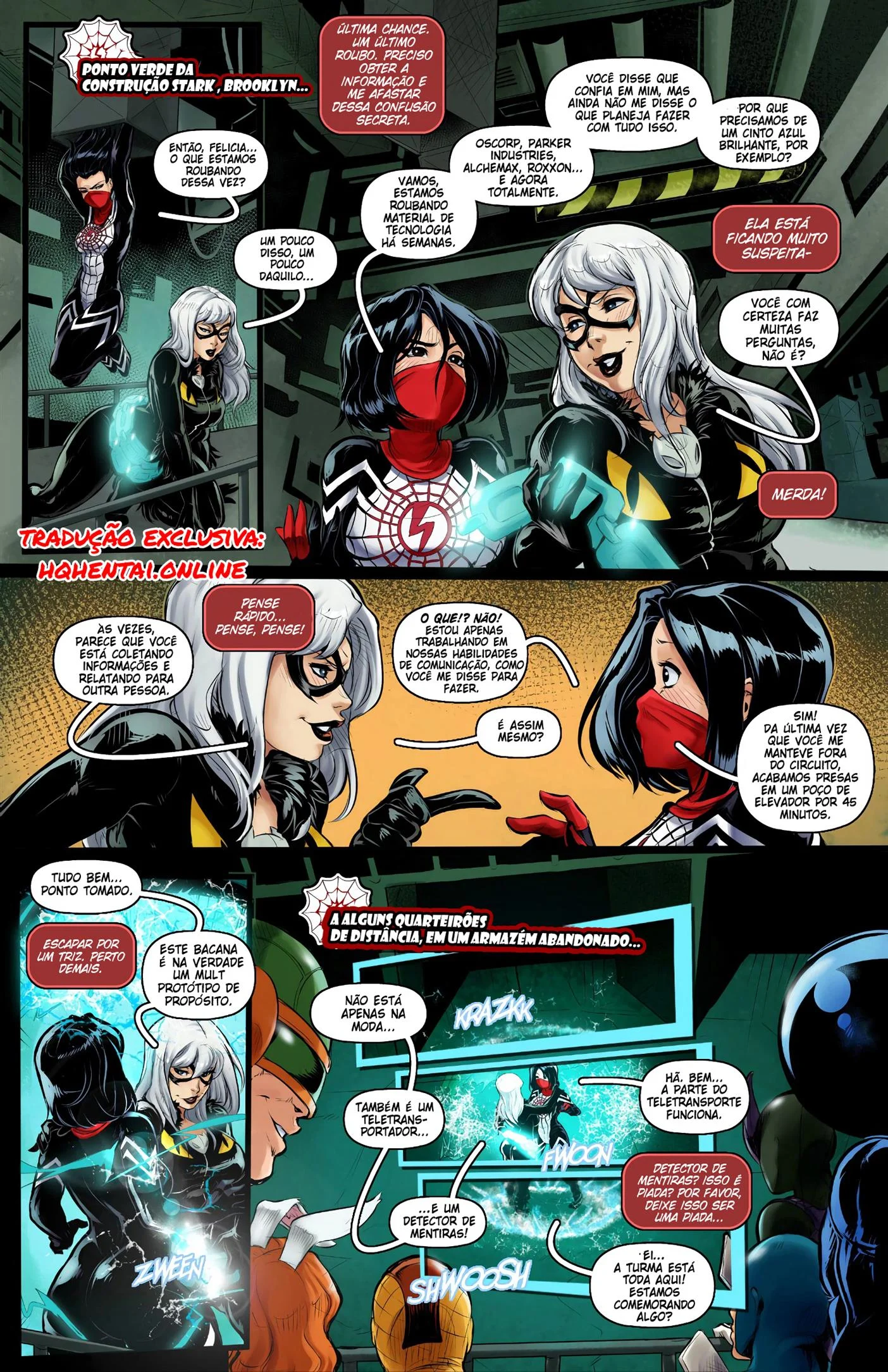 Silk a agente infiltrada – Cartoon – Versão Nacional