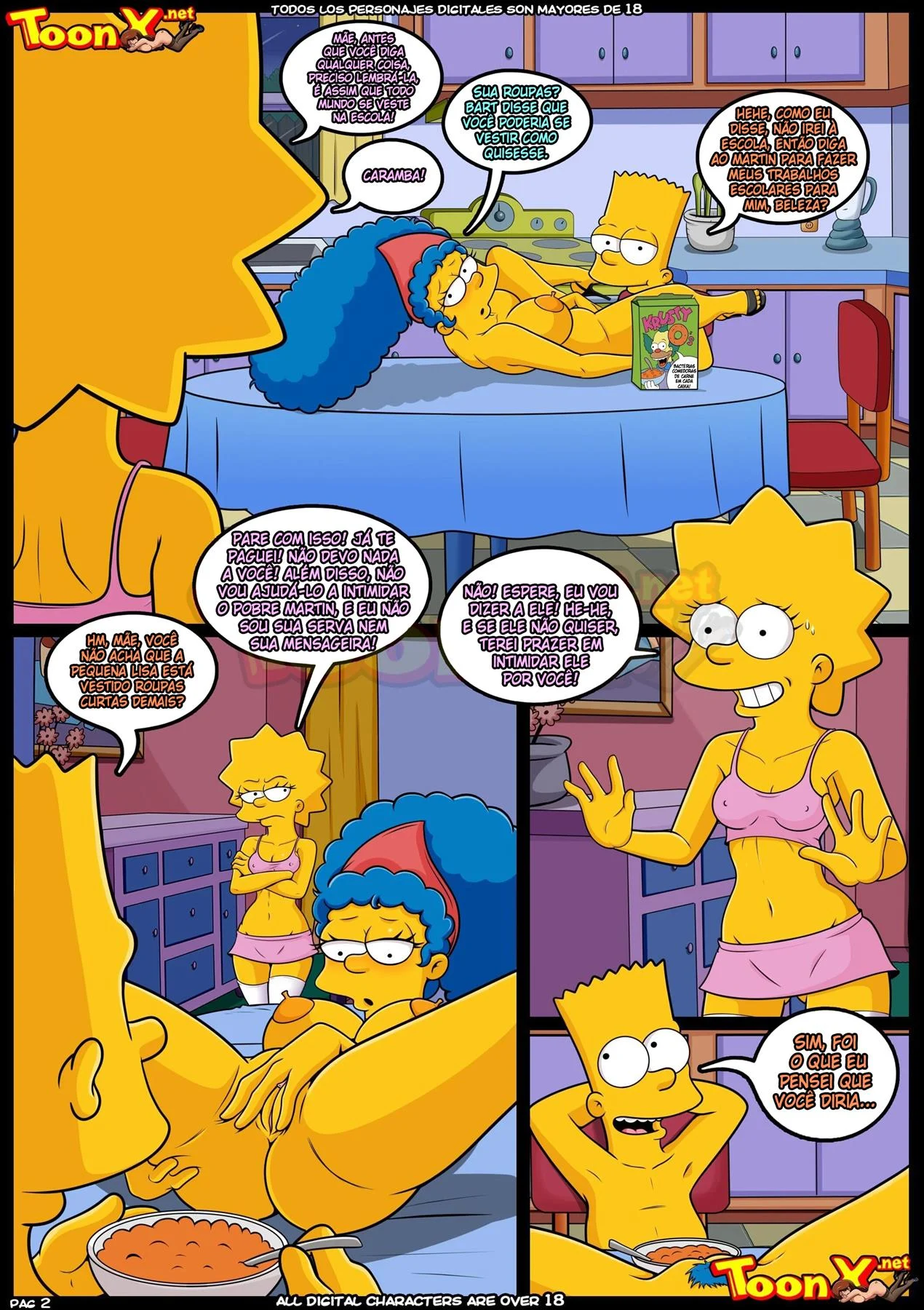 Simpso – MILF – Desenho Erótico