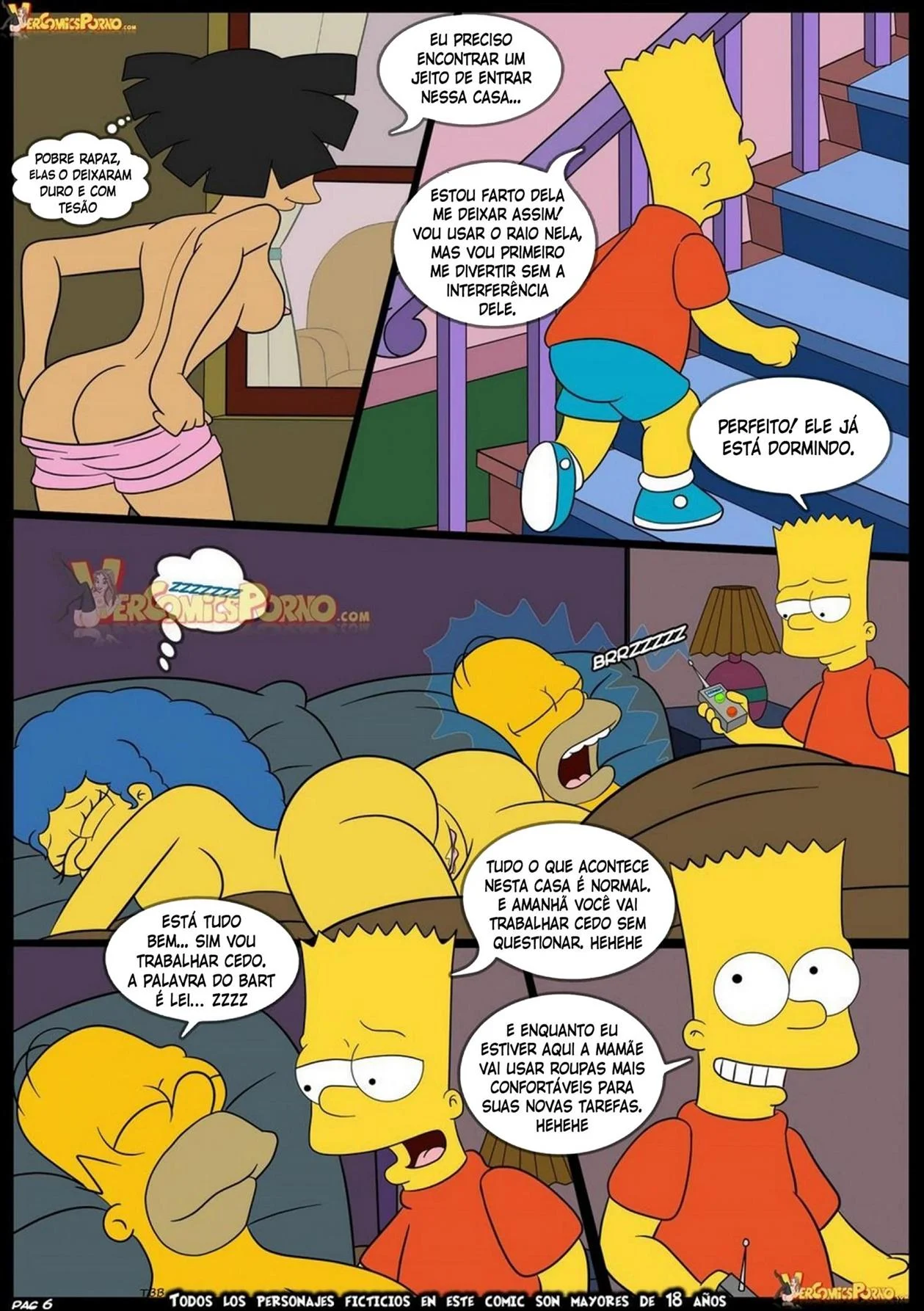 Simpso – Quadrinhos Eróticos – PT-BR