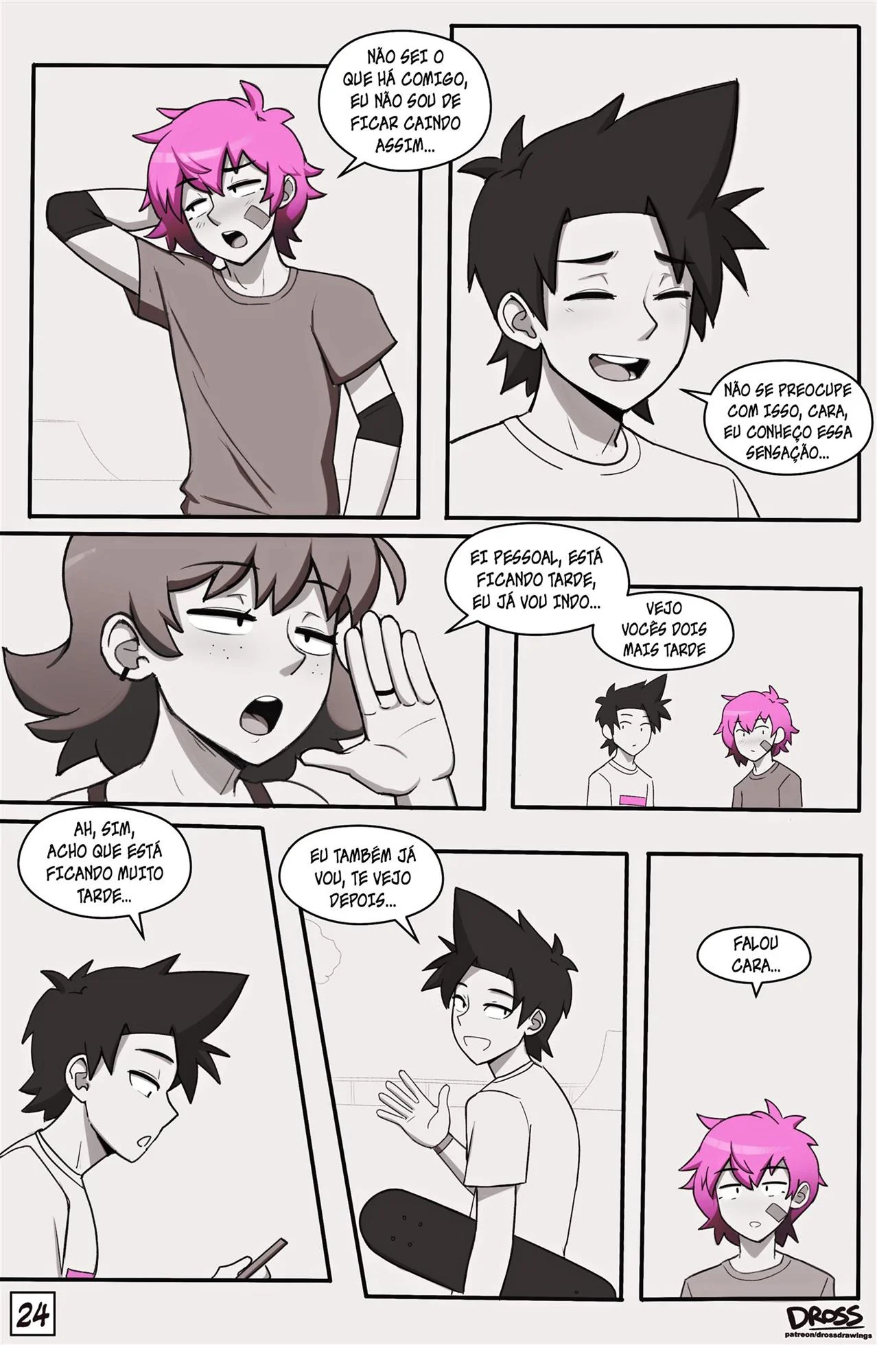 Skatista Crossdresser 2 – hentai sem censura – HQ em Português