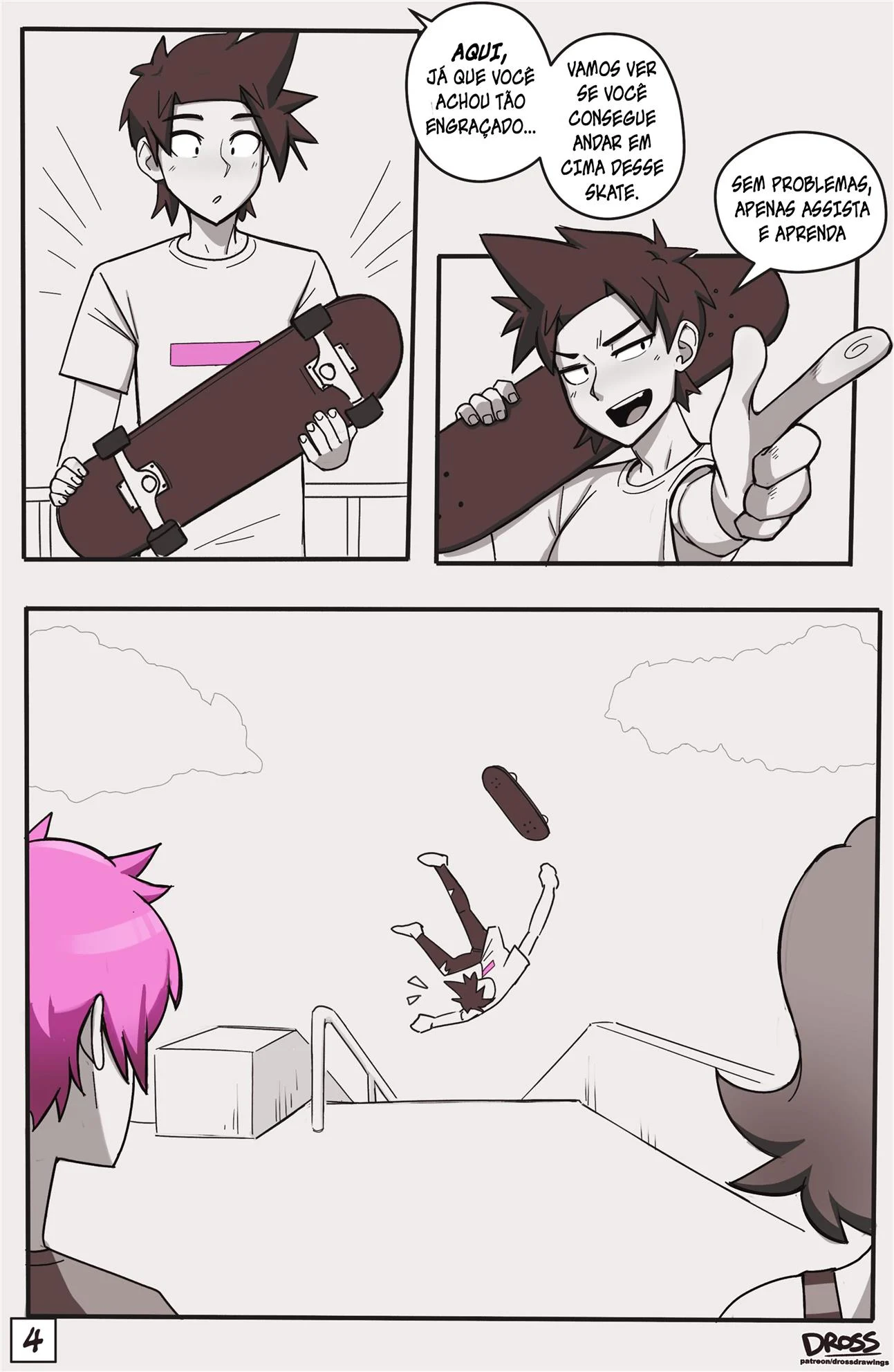 Skatista Crossdresser 2 – hentai sem censura – HQ em Português