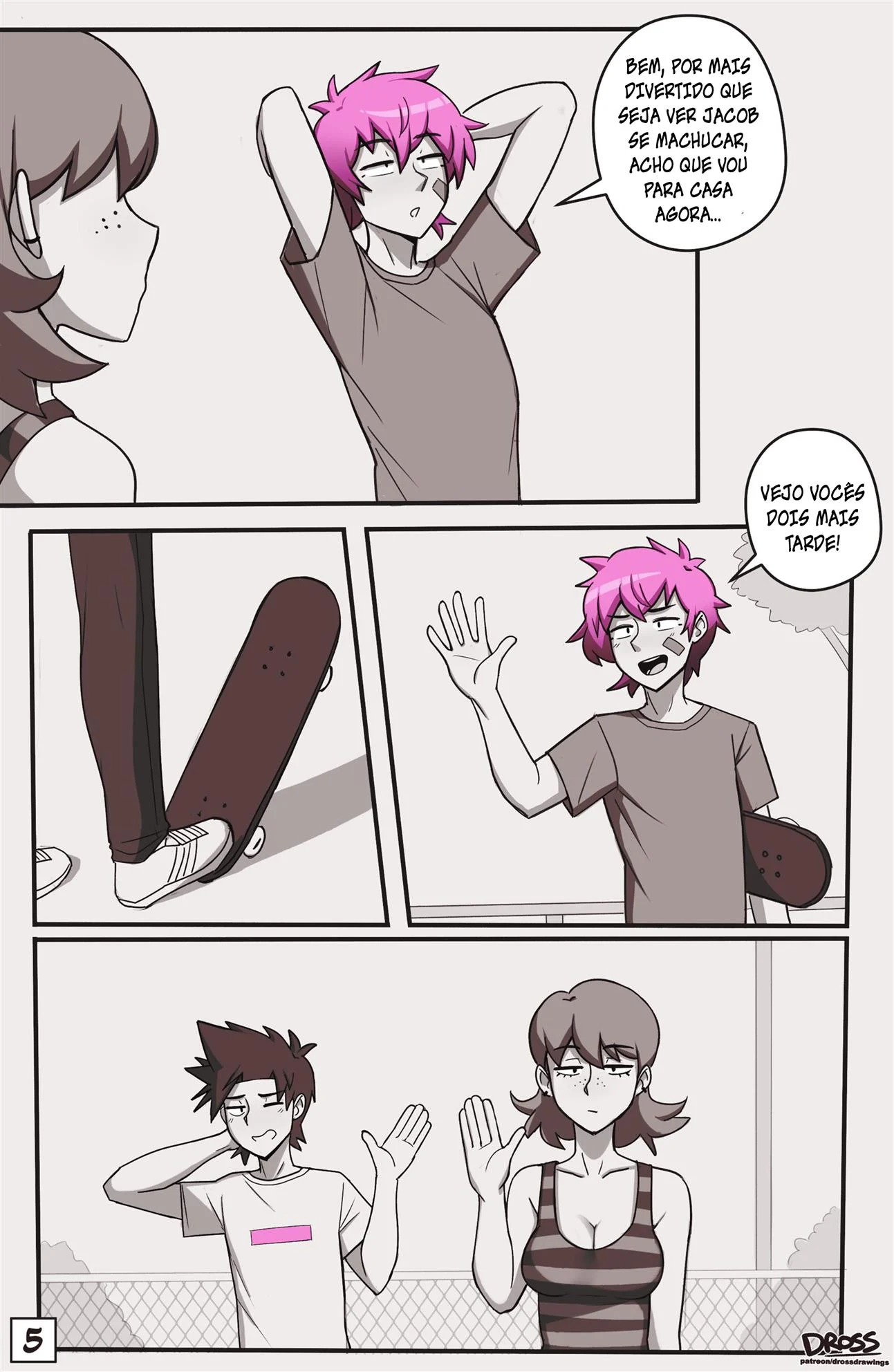 Skatista Crossdresser 2 – hentai sem censura – HQ em Português