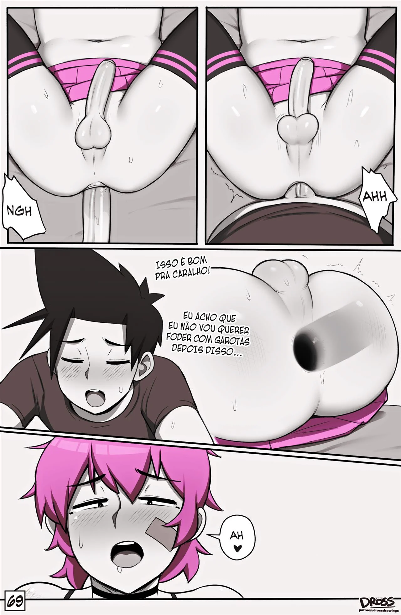 Skatista Crossdresser 2 – hentai sem censura – HQ em Português