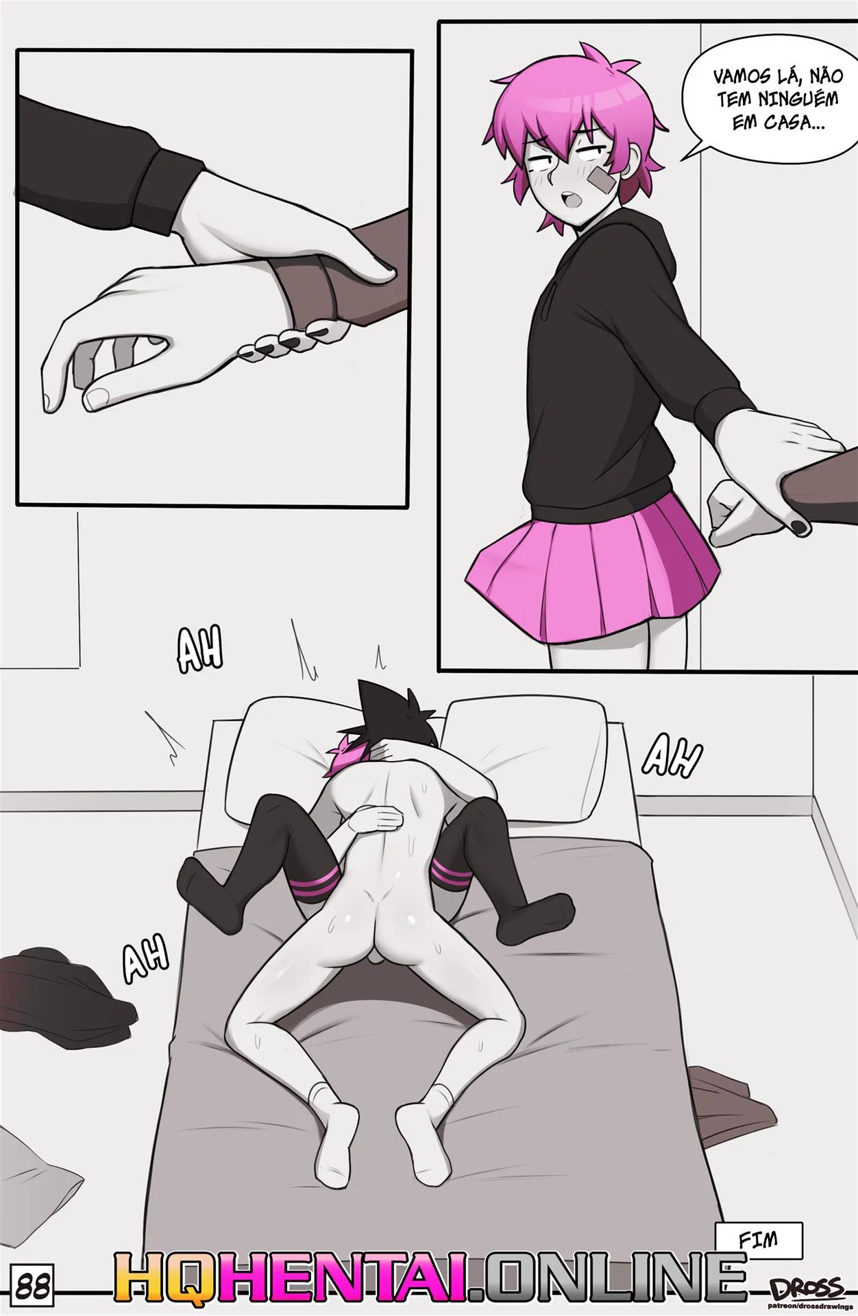 Skatista Crossdresser 2 – hentai sem censura – HQ em Português