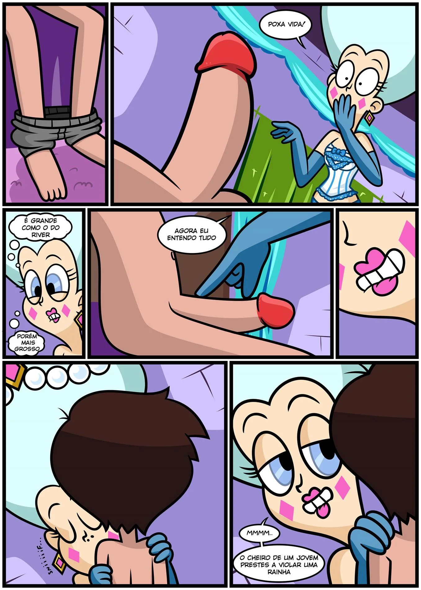 Sozinho com a Rainha – HQ Pornô – Completo Sozinho com a Rainha – HQ Pornô – Completo