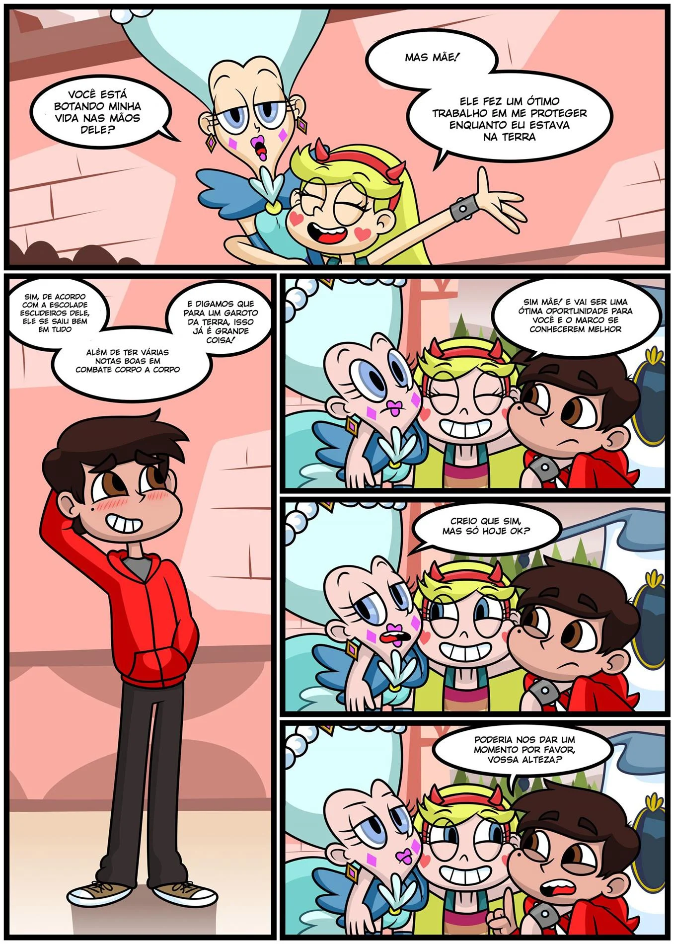 Sozinho com a Rainha – HQ Pornô – Completo