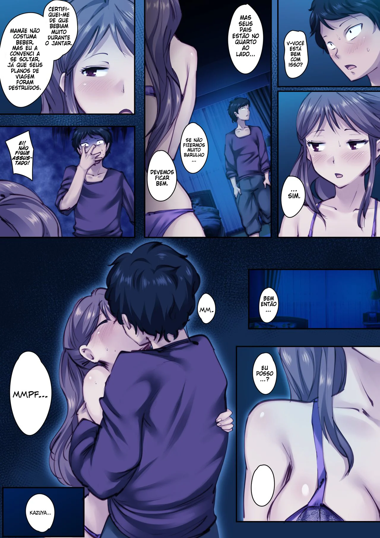 Sozinho em casa com a amiga de infância – Doujin – Atualizado