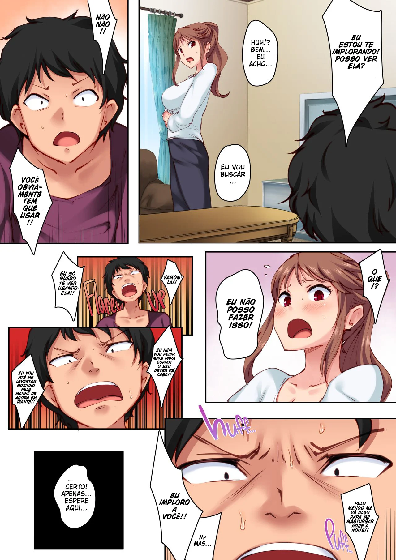 Sozinho em casa com a amiga de infância – Doujin – Atualizado