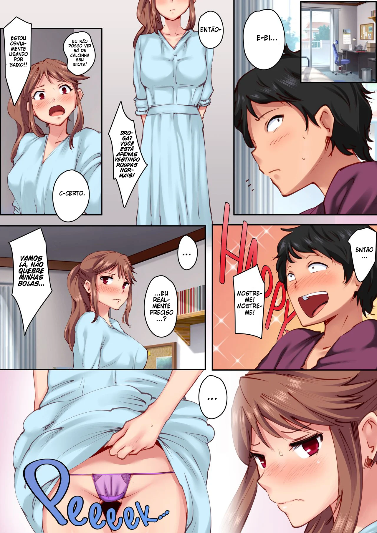 Sozinho em casa com a amiga de infância – Doujin – Atualizado