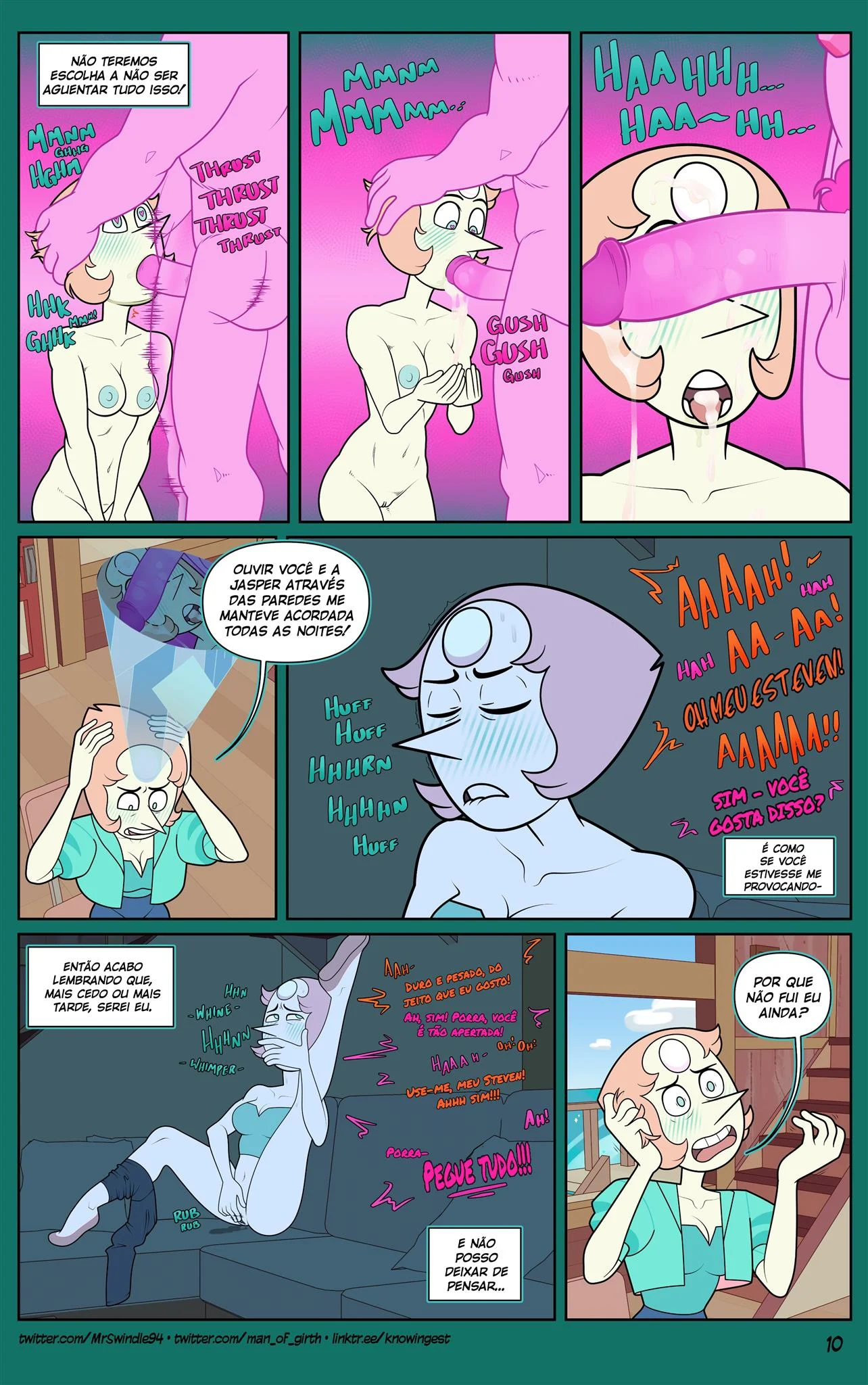 Steven Universo Fervor 2 – Gozando Dentro – Completo