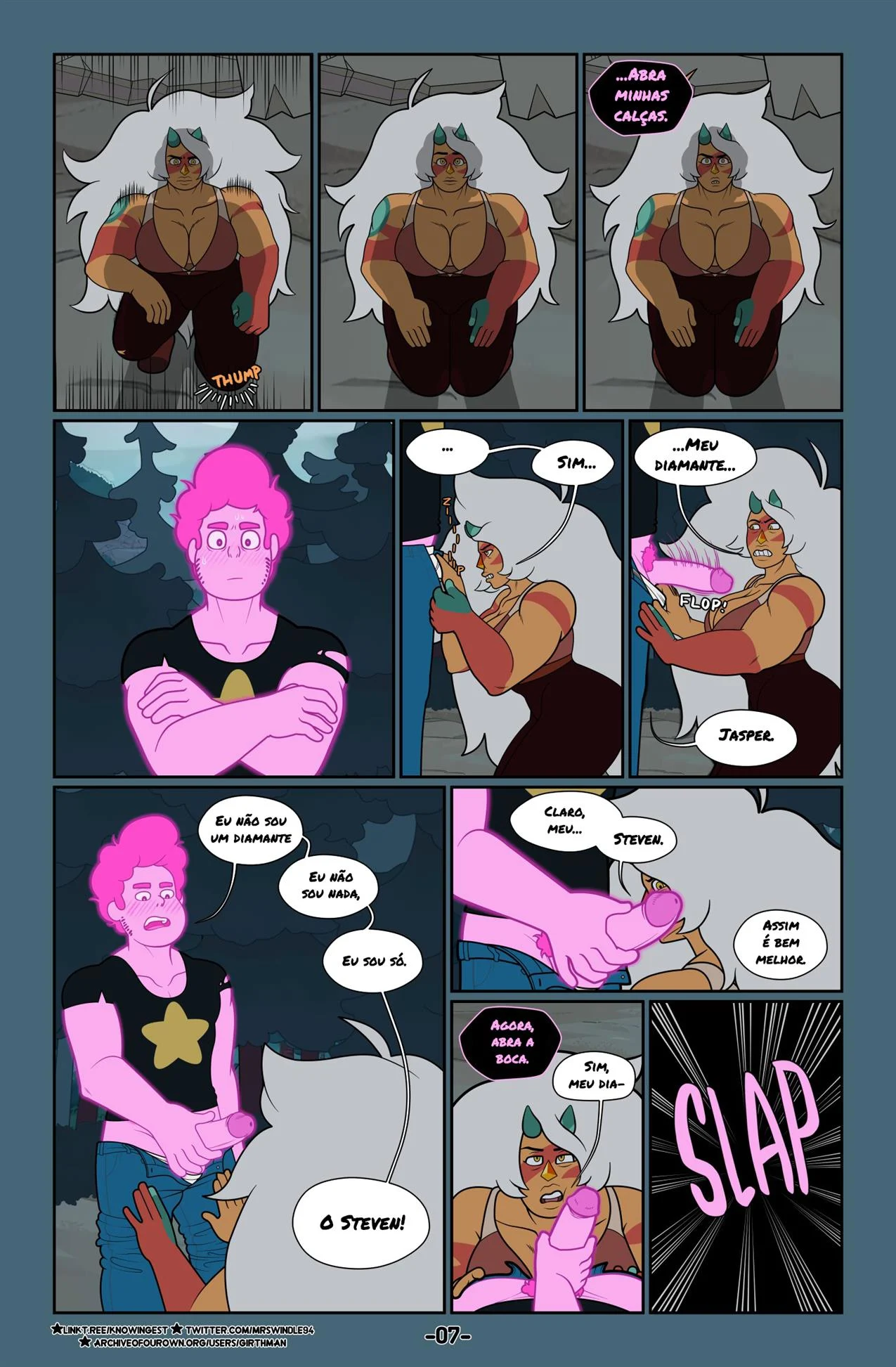 Steven Universo Fervor – Cartoon – Desenho Erótico