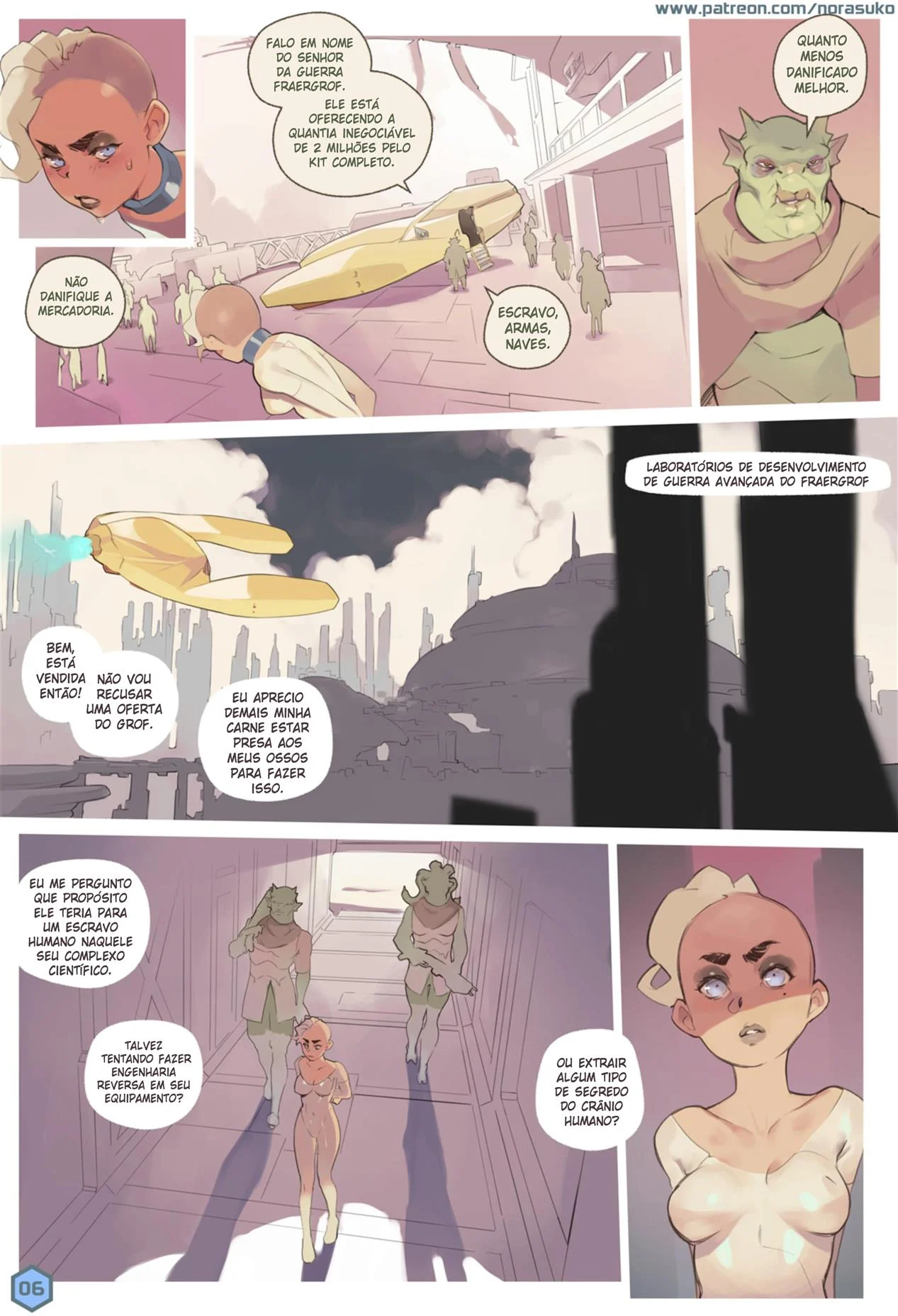 Subjugando a Conquistadora Impiedosa – Bundão – HQ em Português