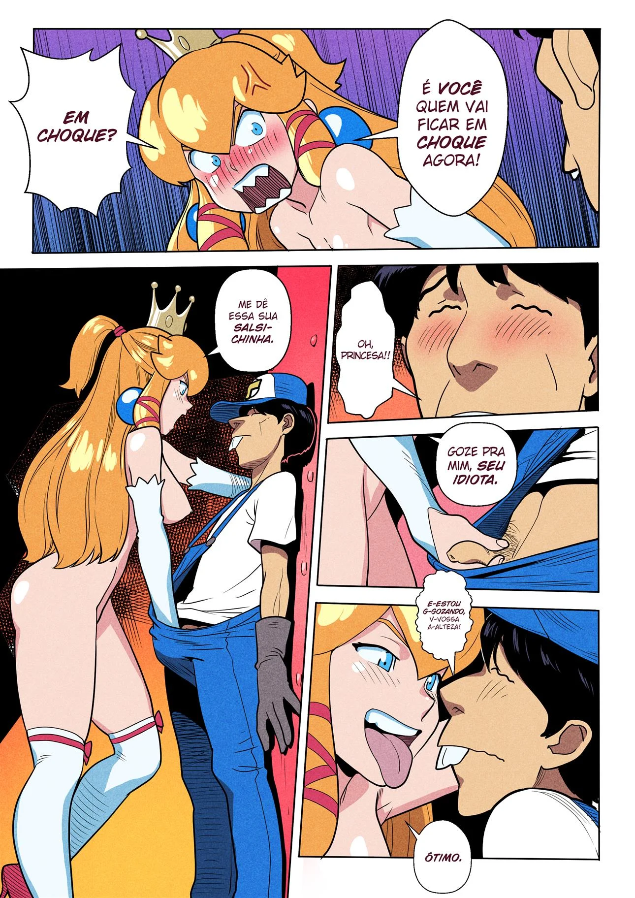 Super Mario e a Princesa Puta – Bombado – PT-BR Super Mario e a Princesa Puta – Bombado – PT-BR