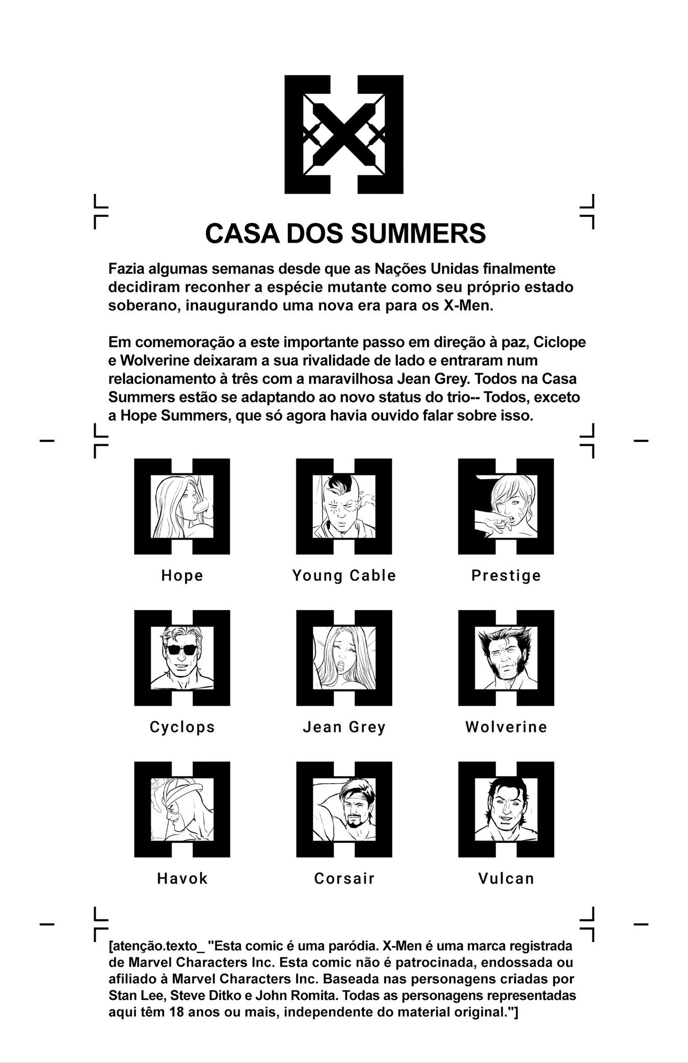 Suruba Mutante – Cartoon – Completo Suruba Mutante – Cartoon – Completo