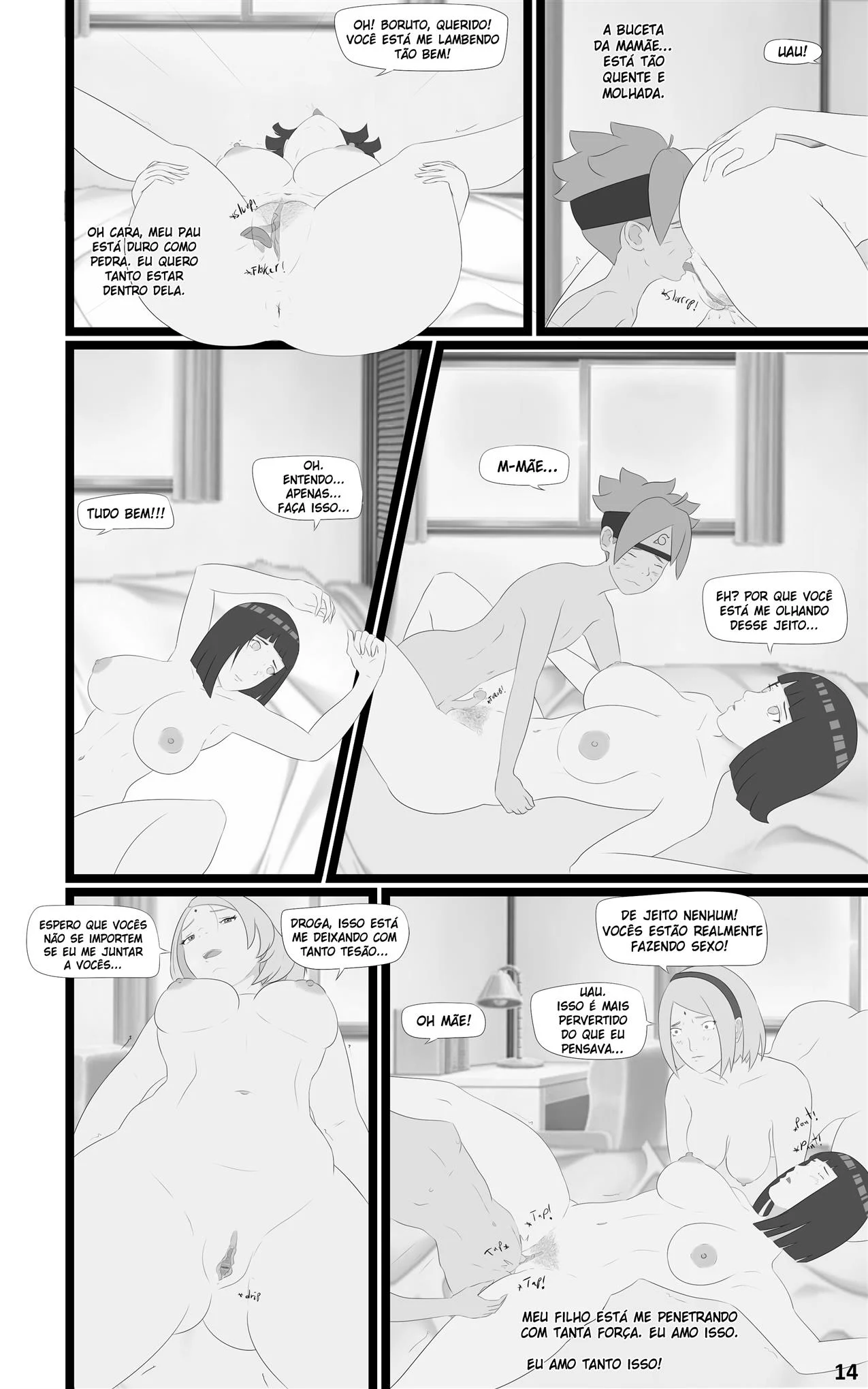 Tentações de Mãe 2 – Incesto – HQ em Português