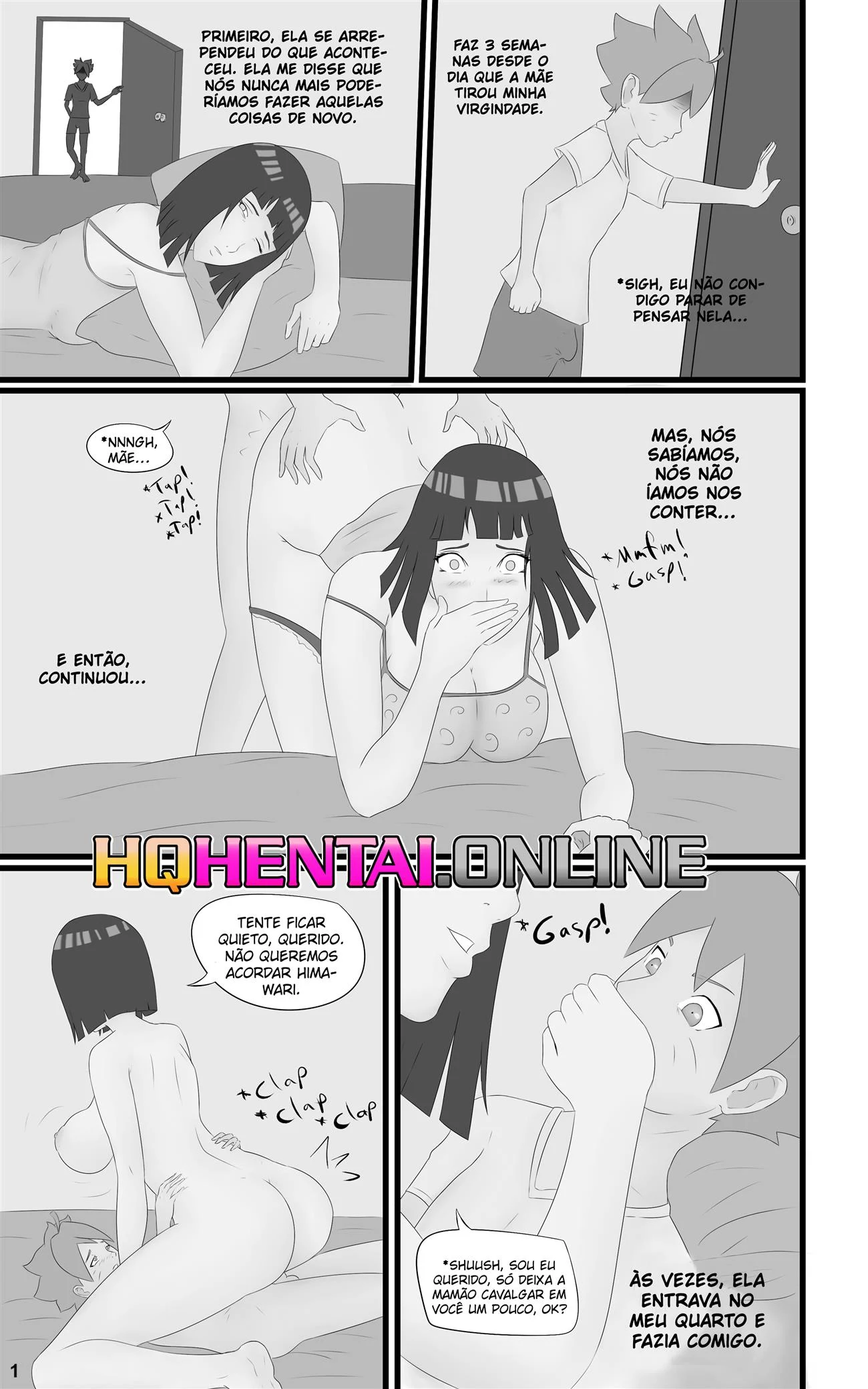 Tentações de Mãe 2 – Incesto – HQ em Português