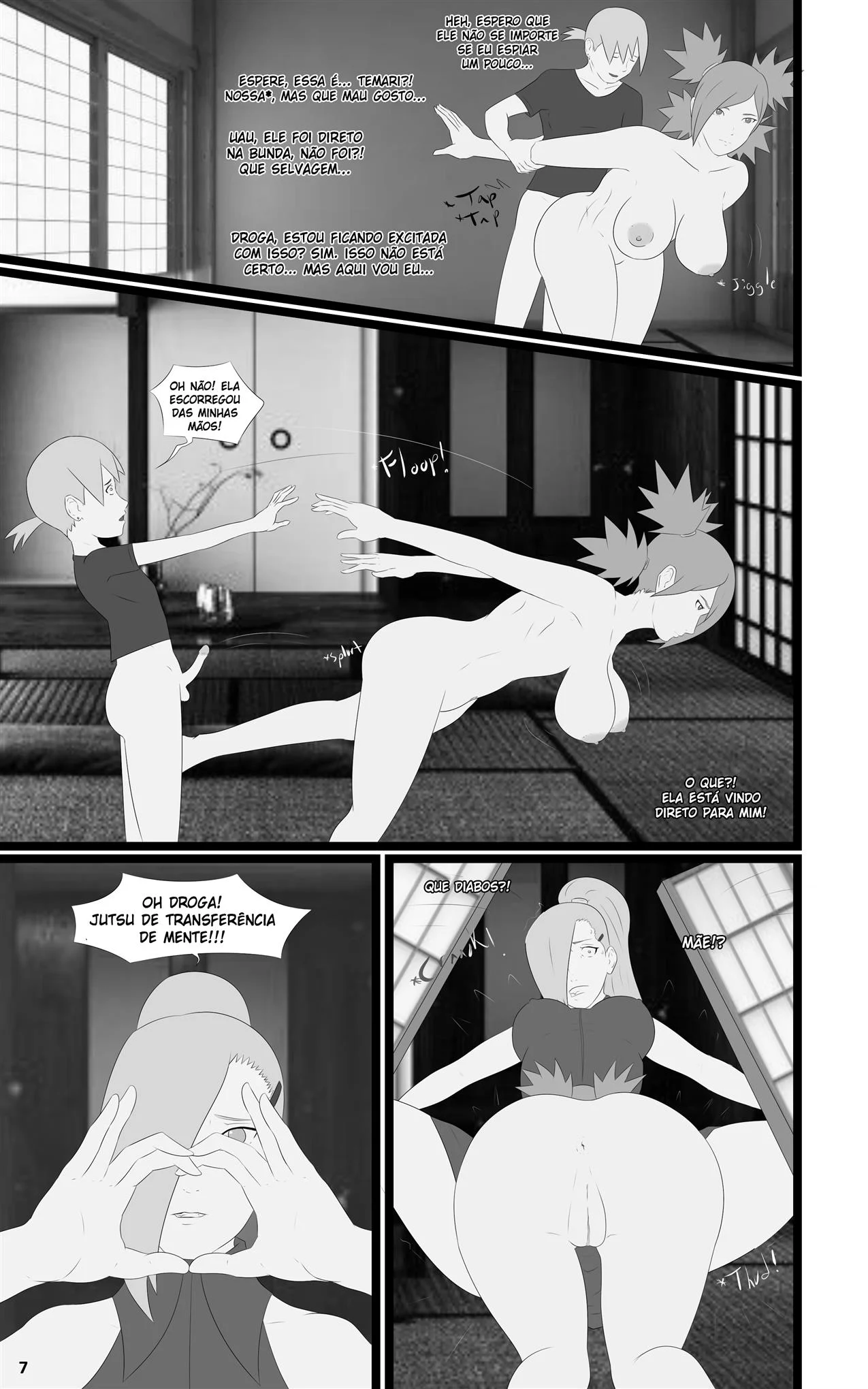 Tentações de Mãe 2 – Incesto – HQ em Português