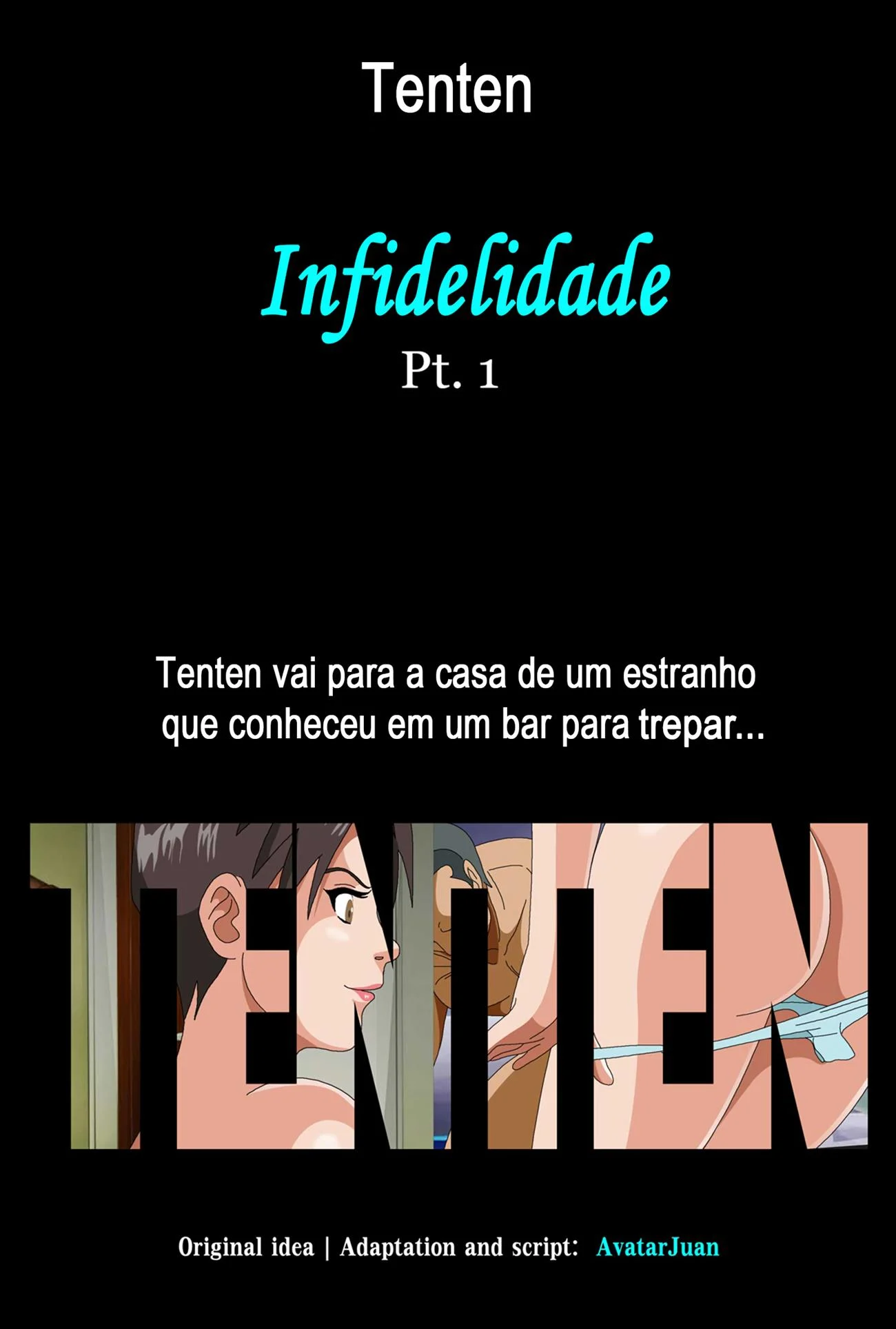 Tenten a ninja safada – Gozando Dentro – Desenho Erótico
