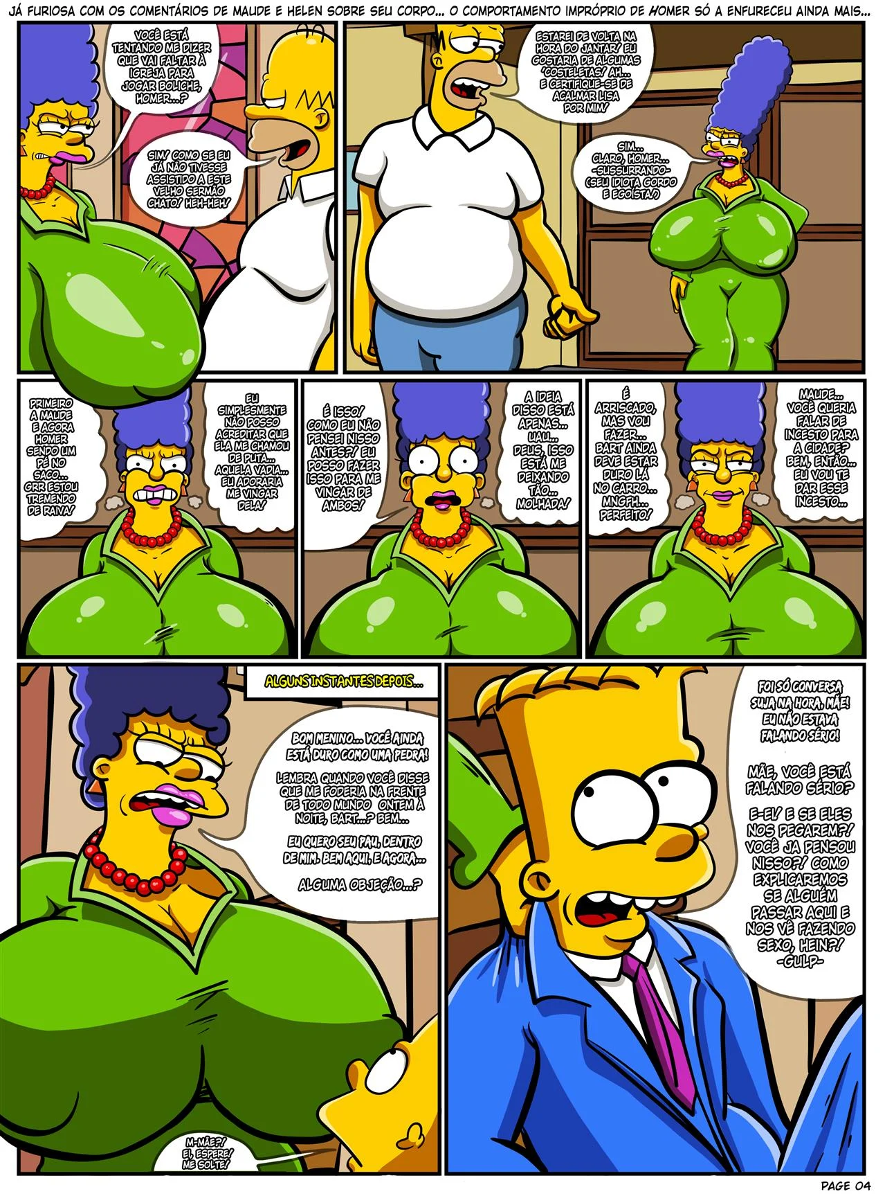 Tesão de mãe 2 – Incesto – Sexo em Desenho