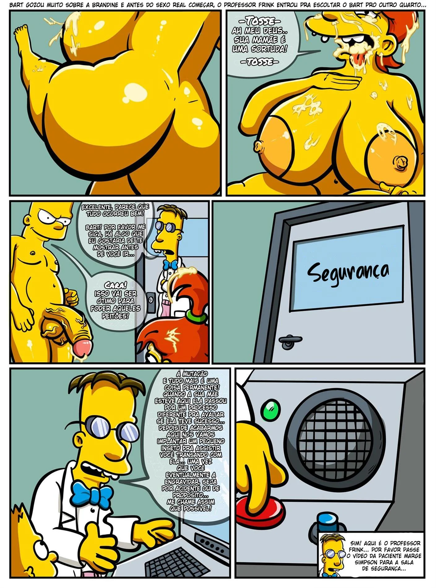 Tesão de mãe – Cartoon – Desenho de Sexo